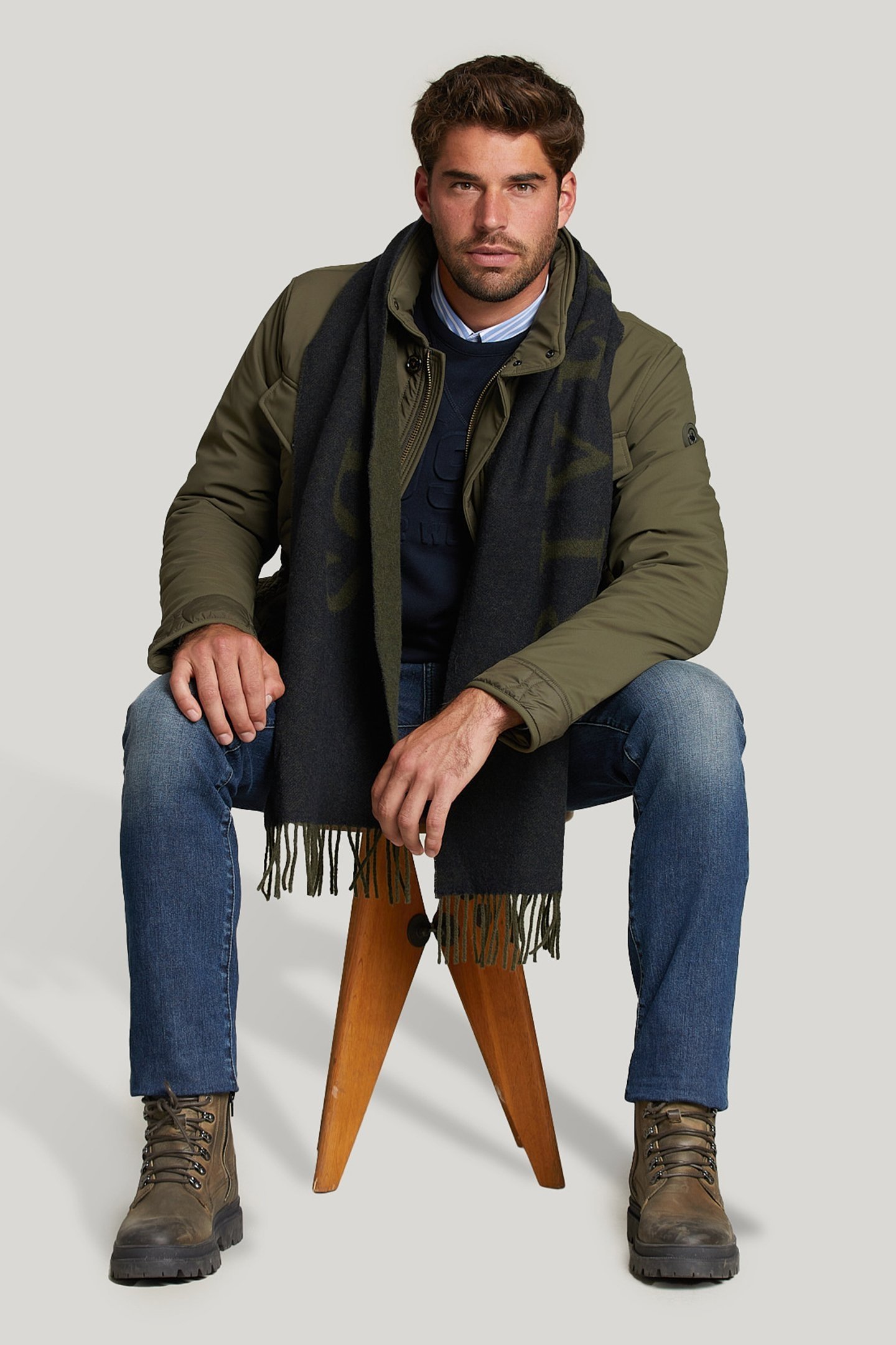 QUILTED JACKET APPLIED POCKETS OLIVERO 3