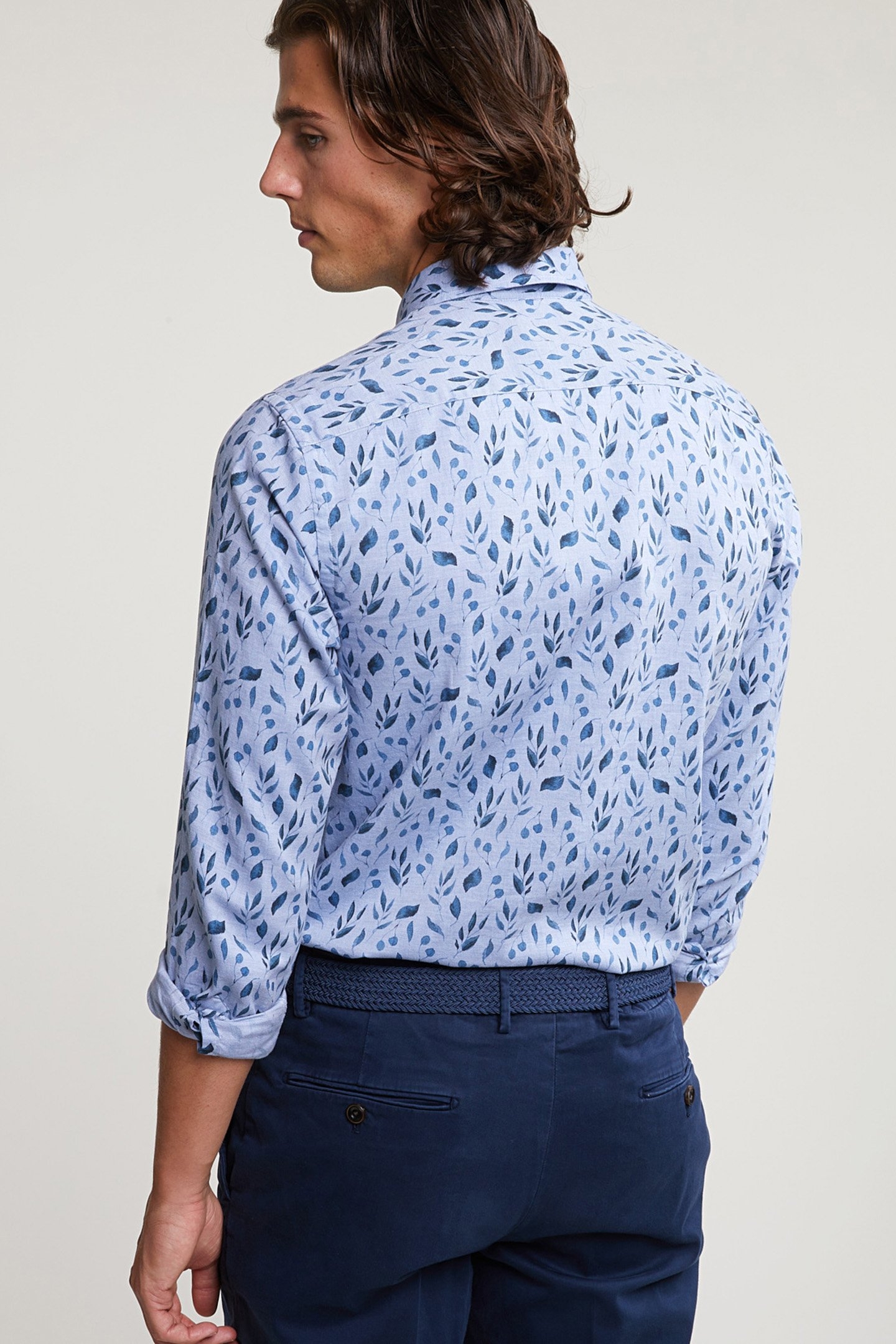 CUSTOM FIT FANTASY SHIRT BLUE 2