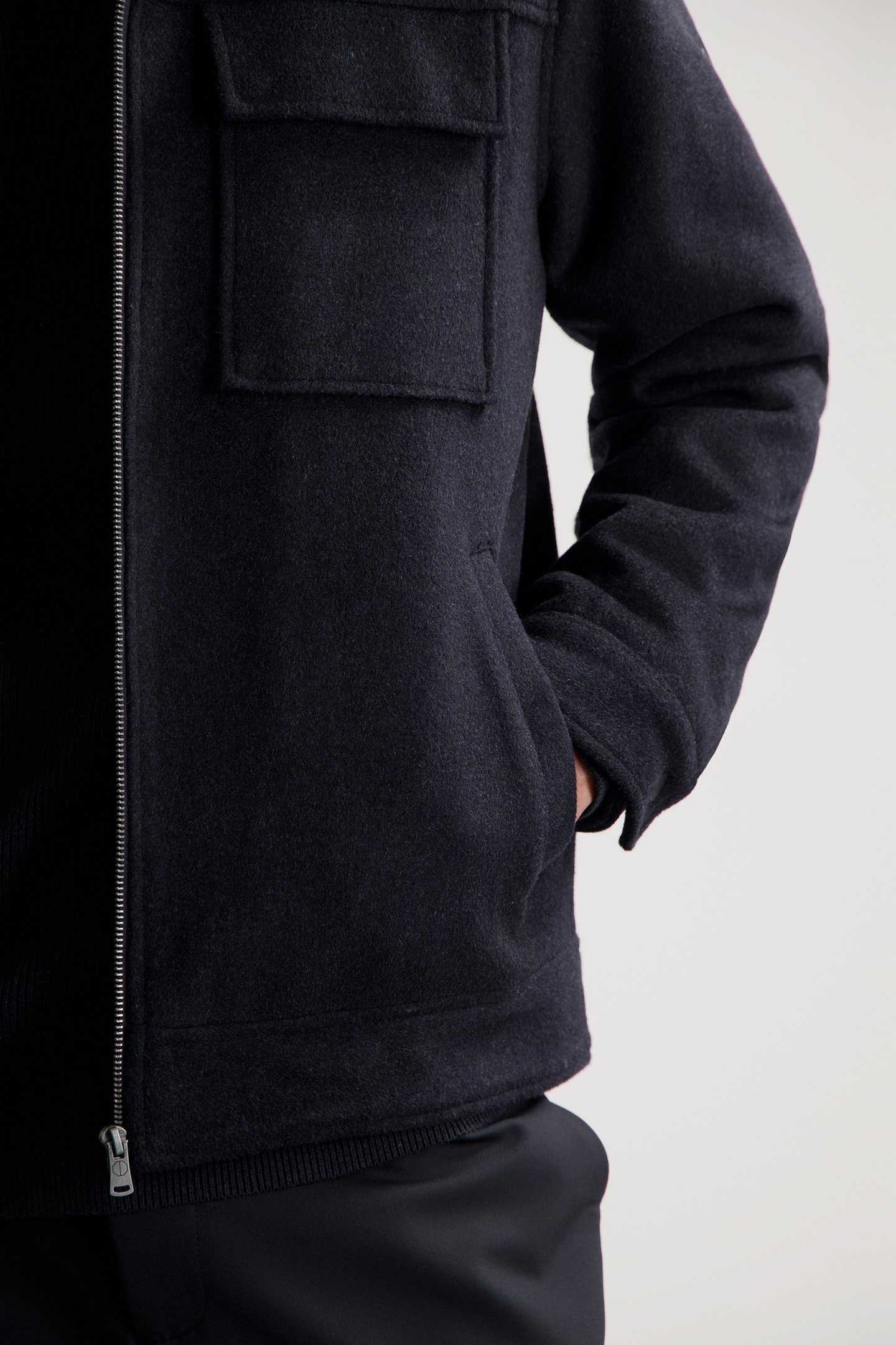 DS_COLTON WOOL JACKET DK. NAVY 8