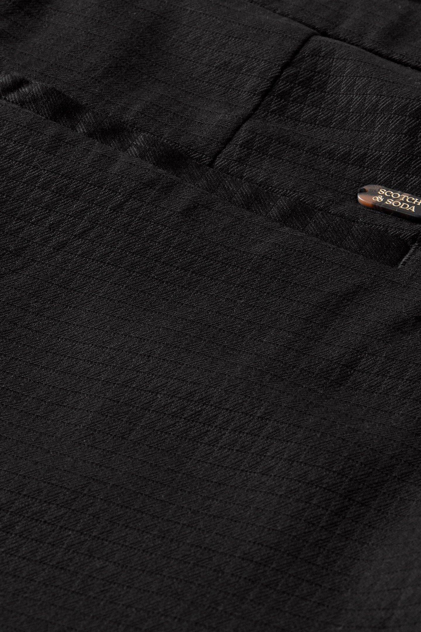 EDIE - HIGH RISE WIDE LEG TROUSERS BLACK 8