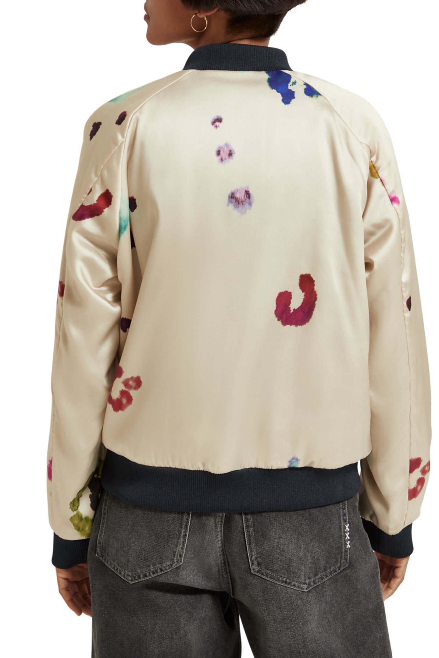 REVERSIBLE BOMBER JACKET GALAXY DYE SOFT ICE 2