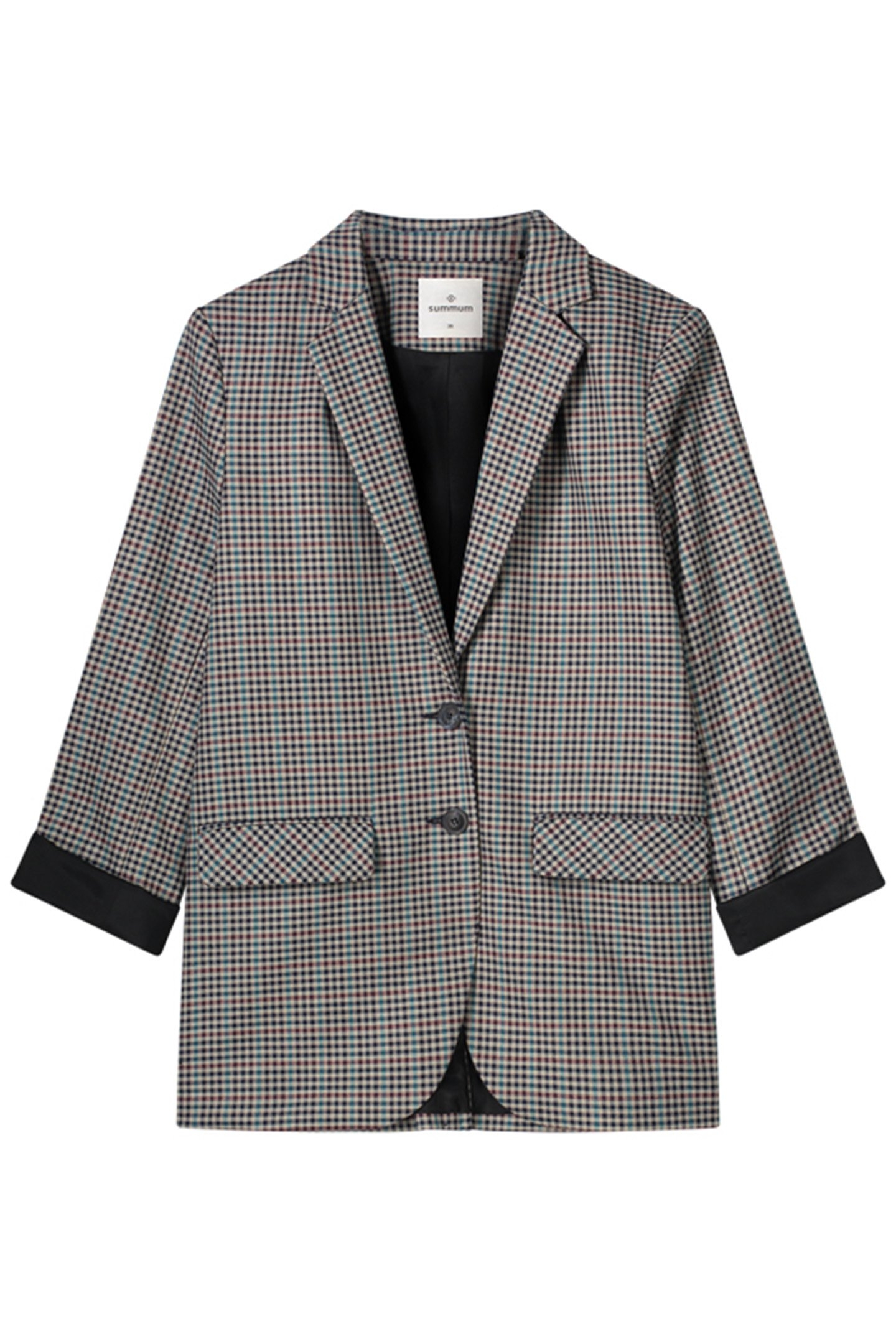 BLAZER MULTI COLOUR CHECK MULTICOLOUR 3