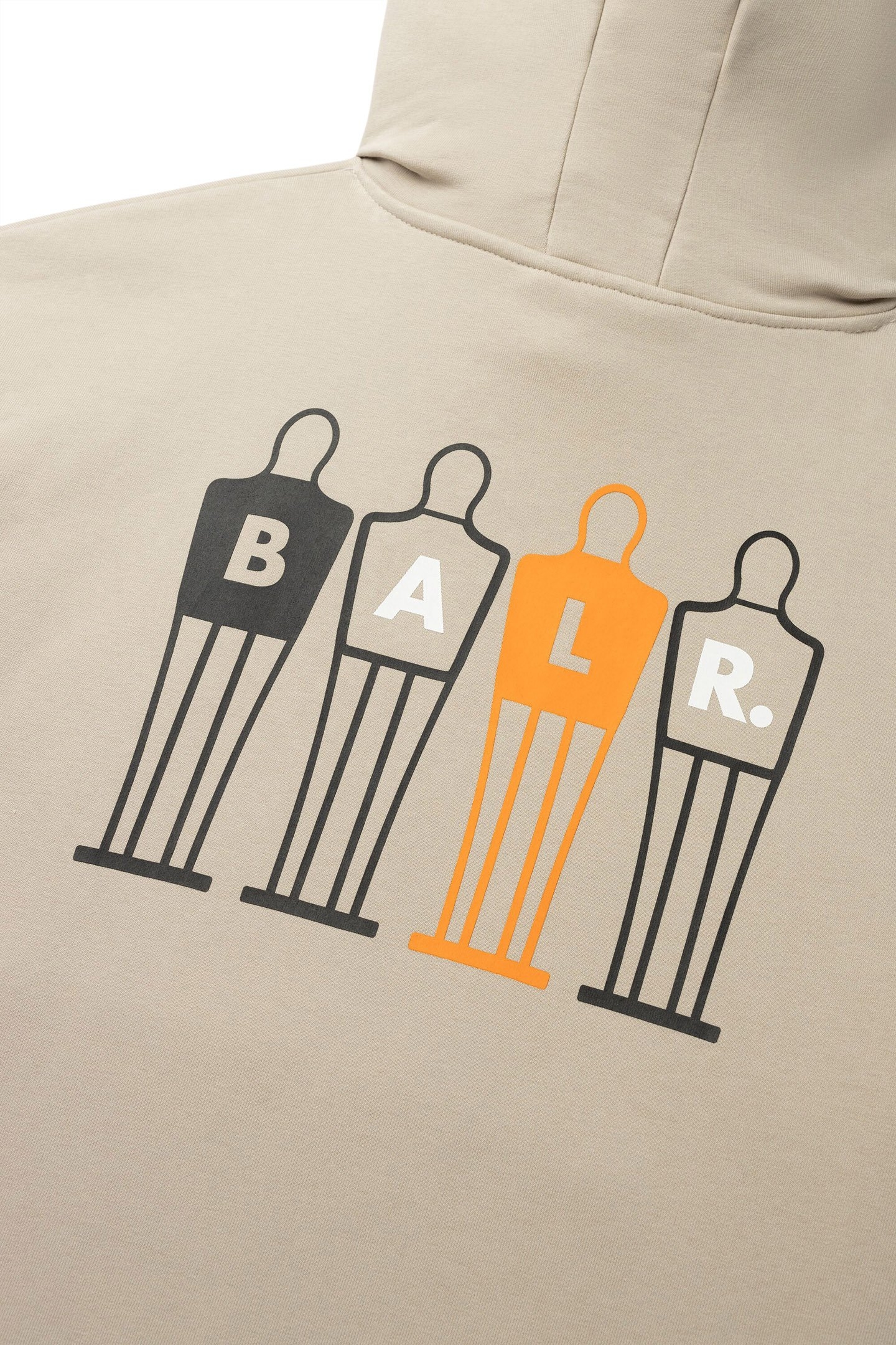 THE WALL BOX FIT HOODIE SILVER LINING 5