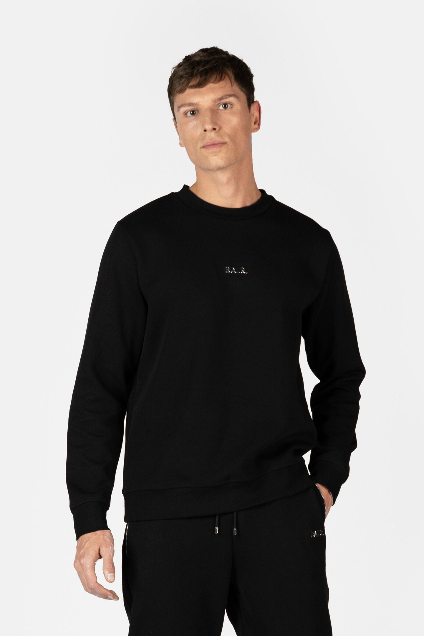 Q-SERIES REGULAR FIT CREWNECK JET BLACK 1