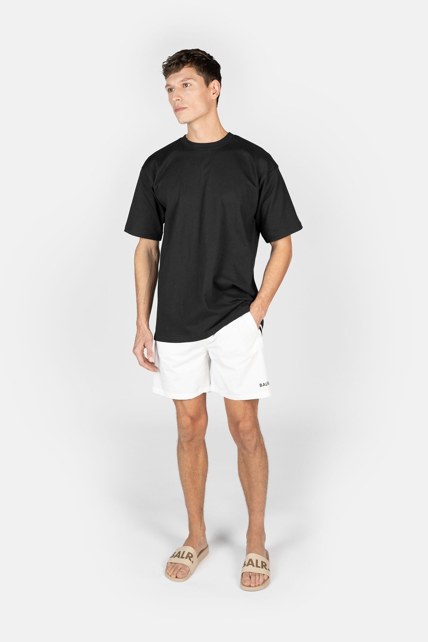 BALR. CLASSIC SWIM SHORTS BRIGHT WHITE 3