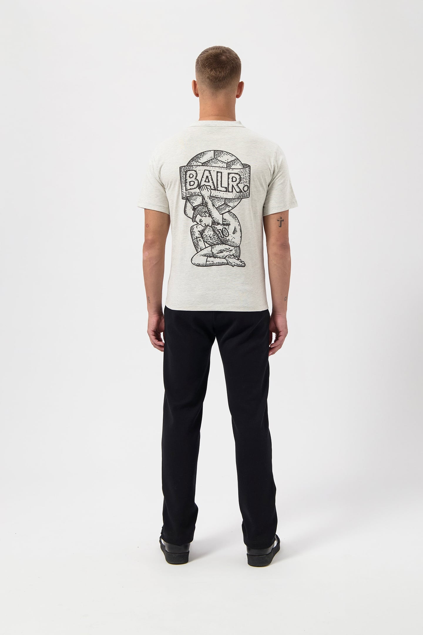 GOTL TITAN T-SHIRT GREY MELANGE 3