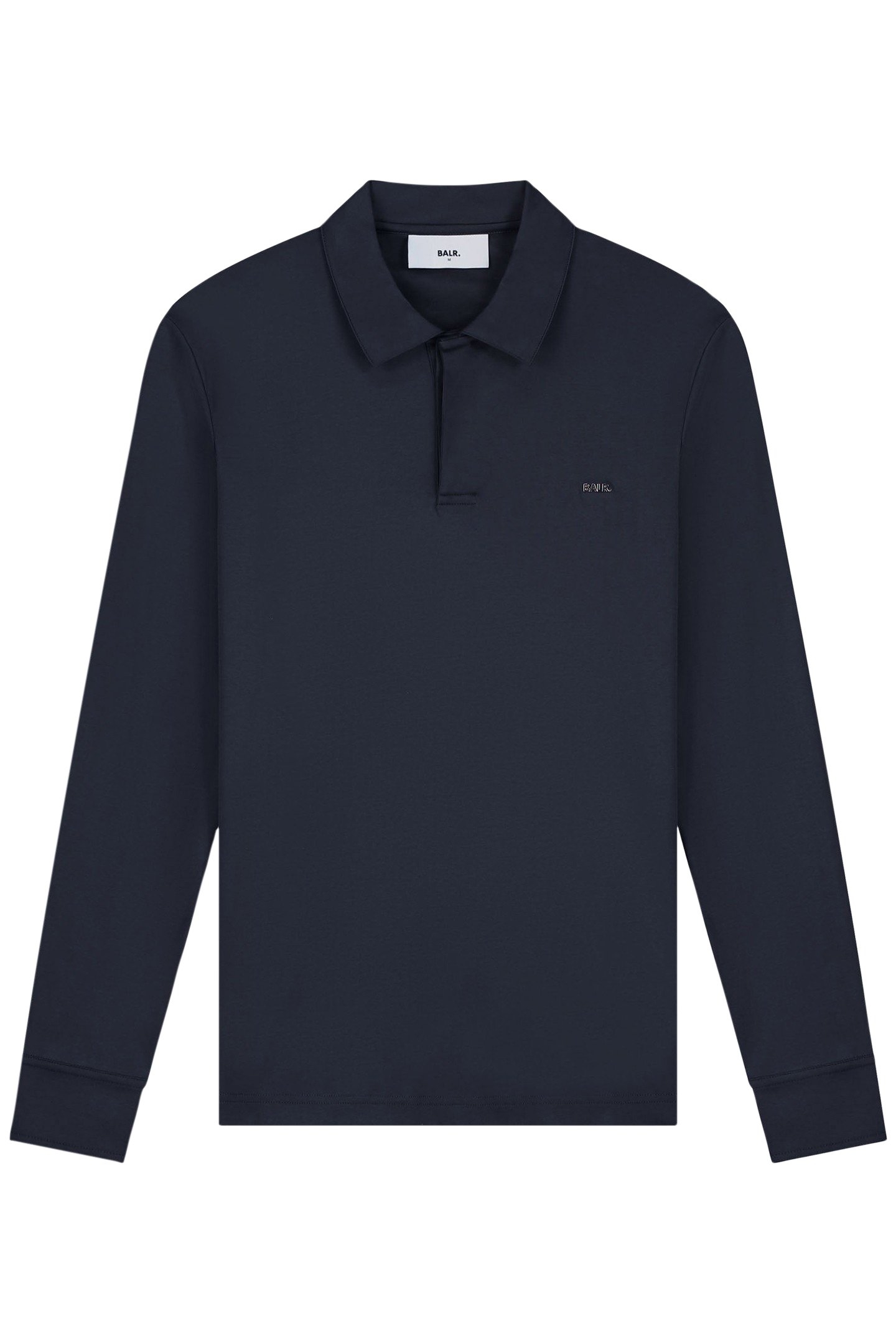 QXI SLIM L/S POLO EBONY BLUE 3