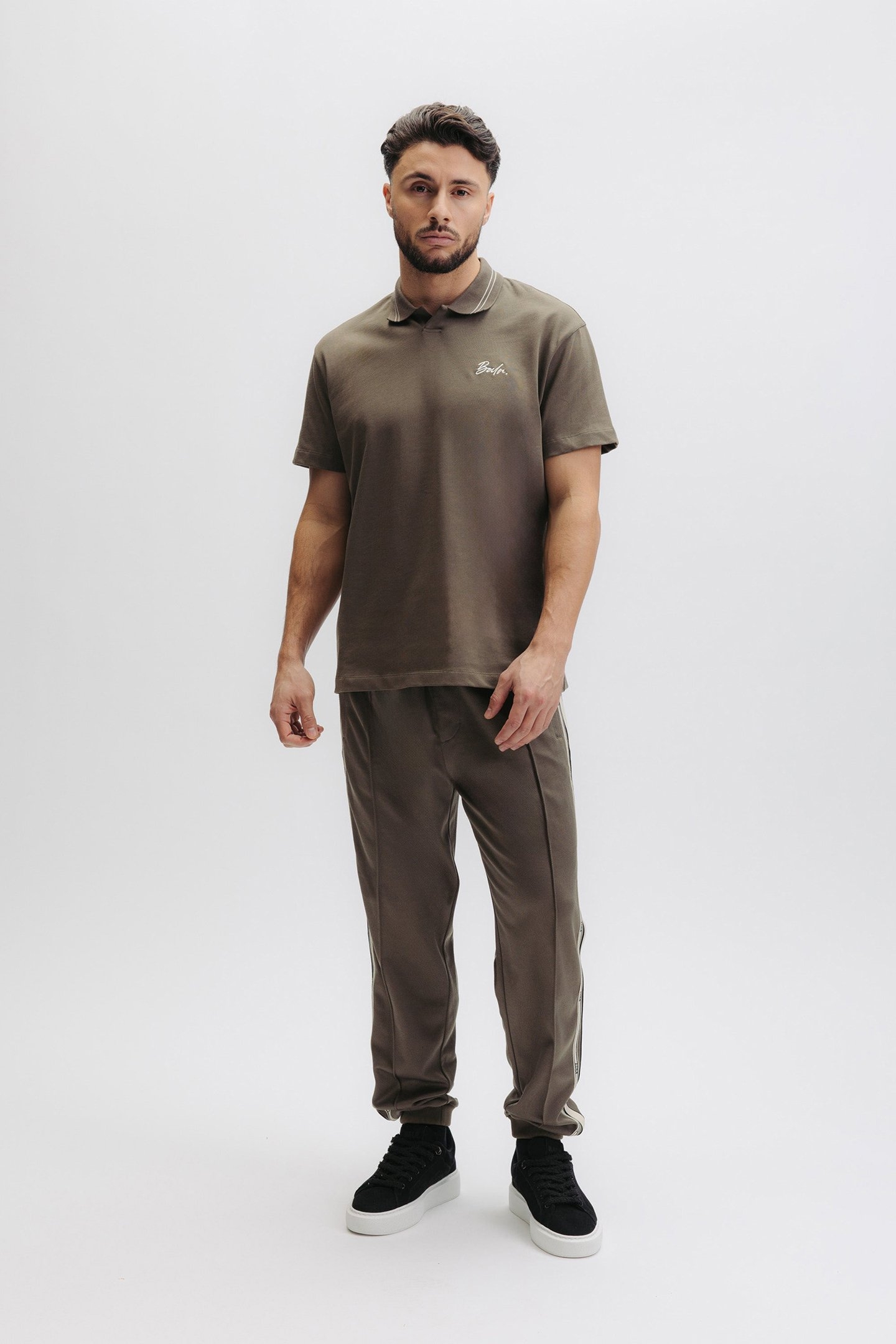 TAPE SCRIPT POLO TARMAC GREY 6