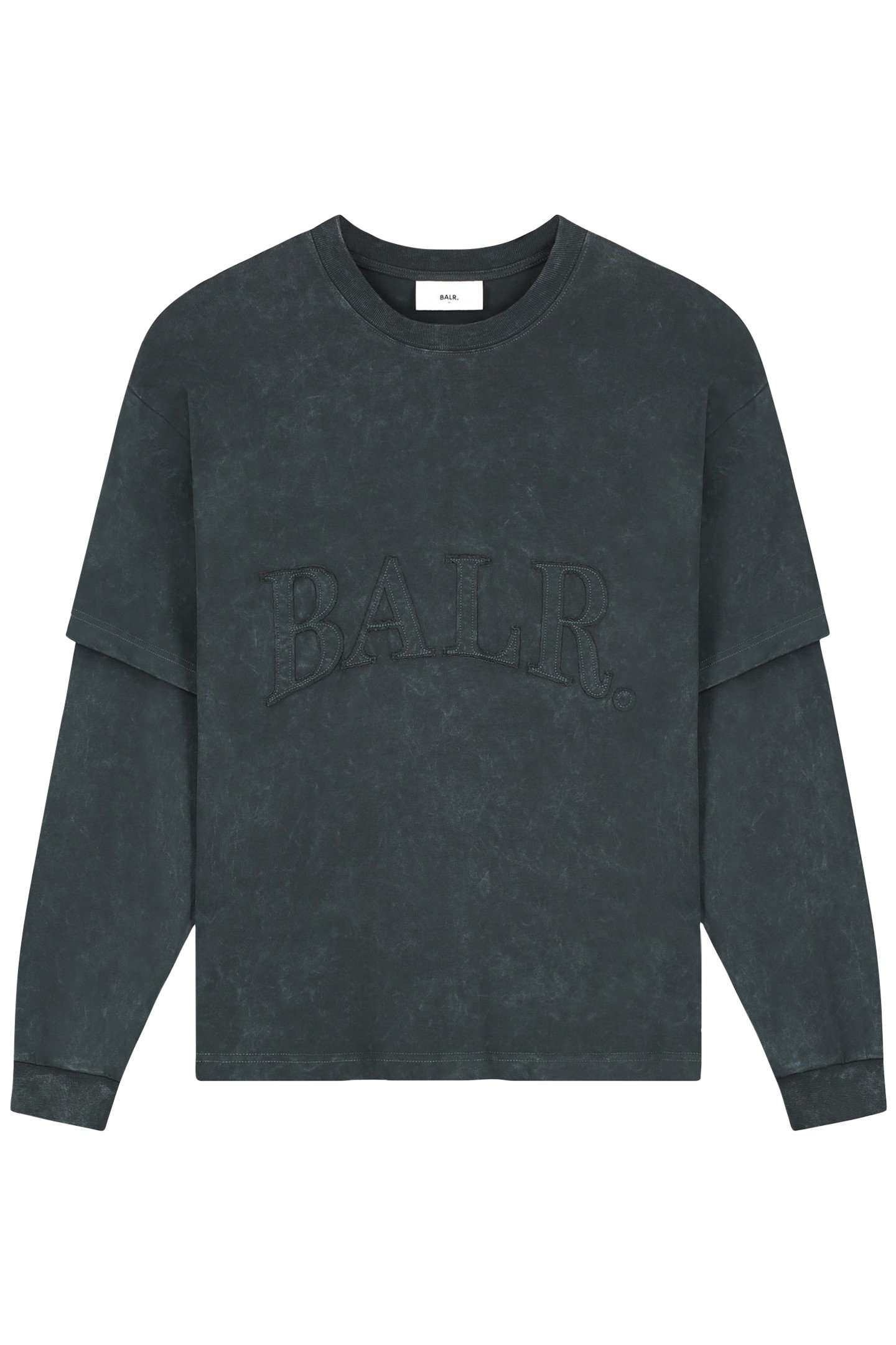 URBAN WASHED LONGSLEEVE VOLCANIC GREY 3