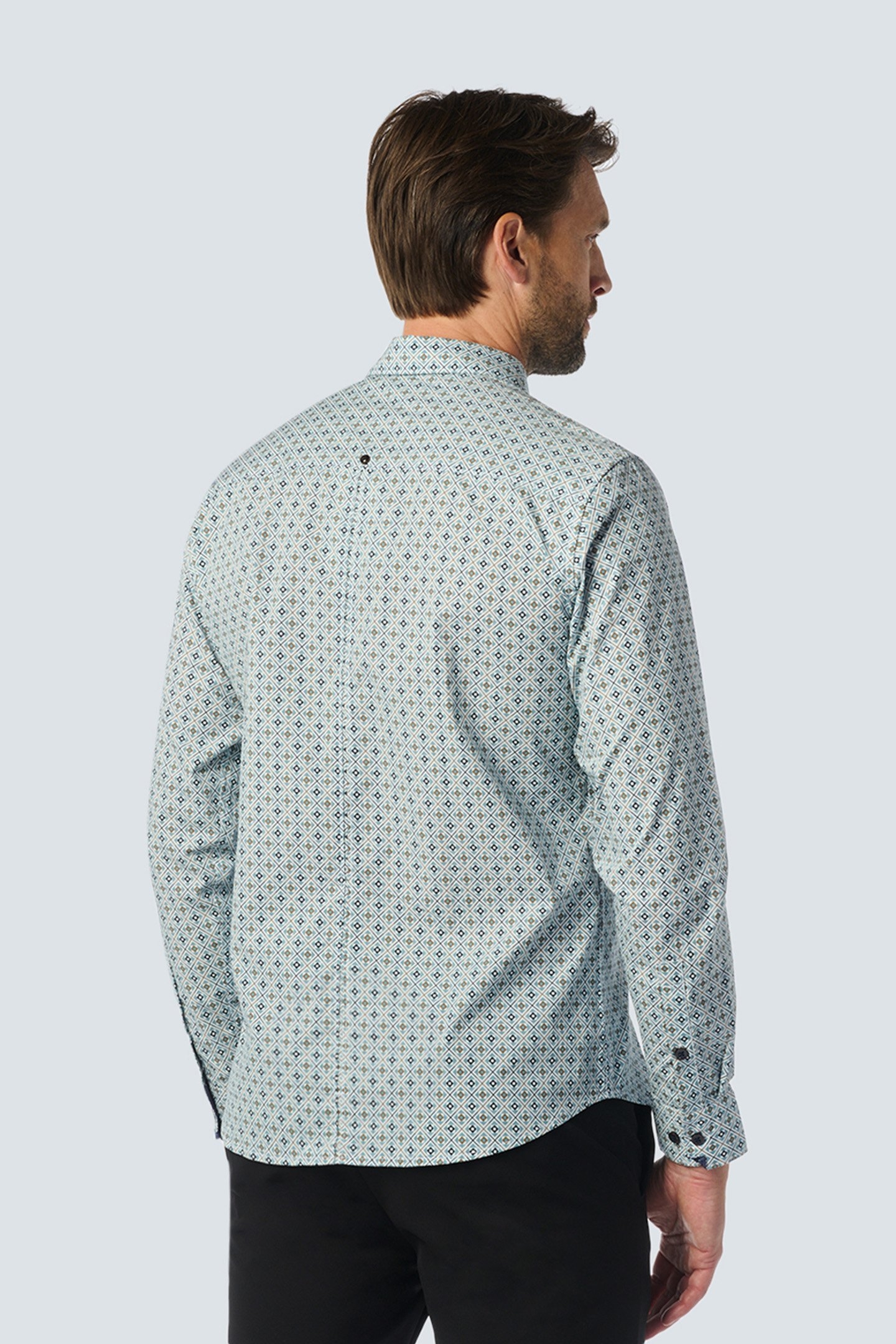SHIRT STRETCH ALLOVER PRINTED CLOUD 2