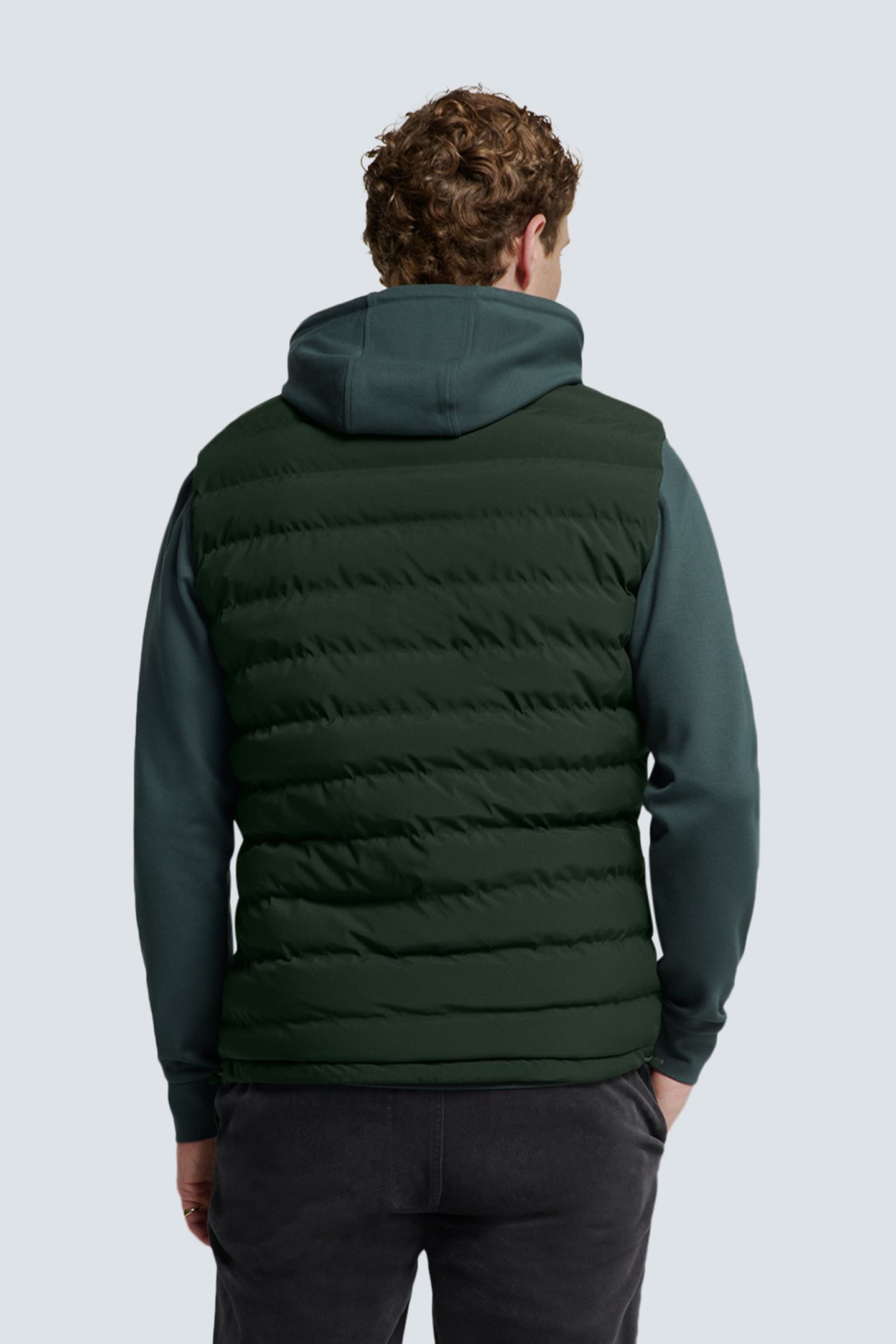 BODYWARMER SEALED DARK MOSS 2