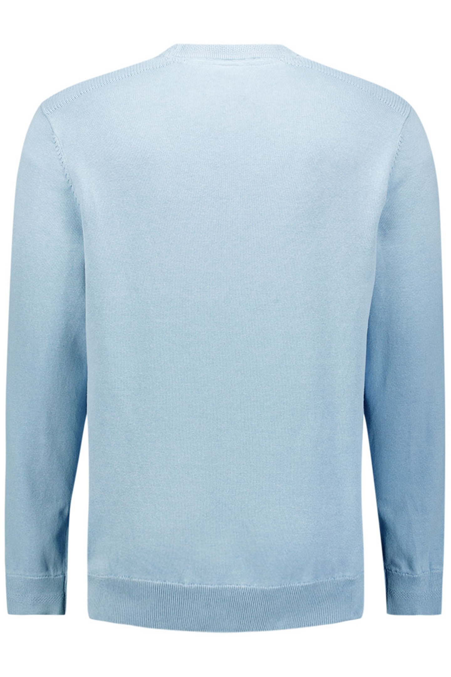PULLOVER CREWNECK SOLID KNIT DUSTY BLUE 2
