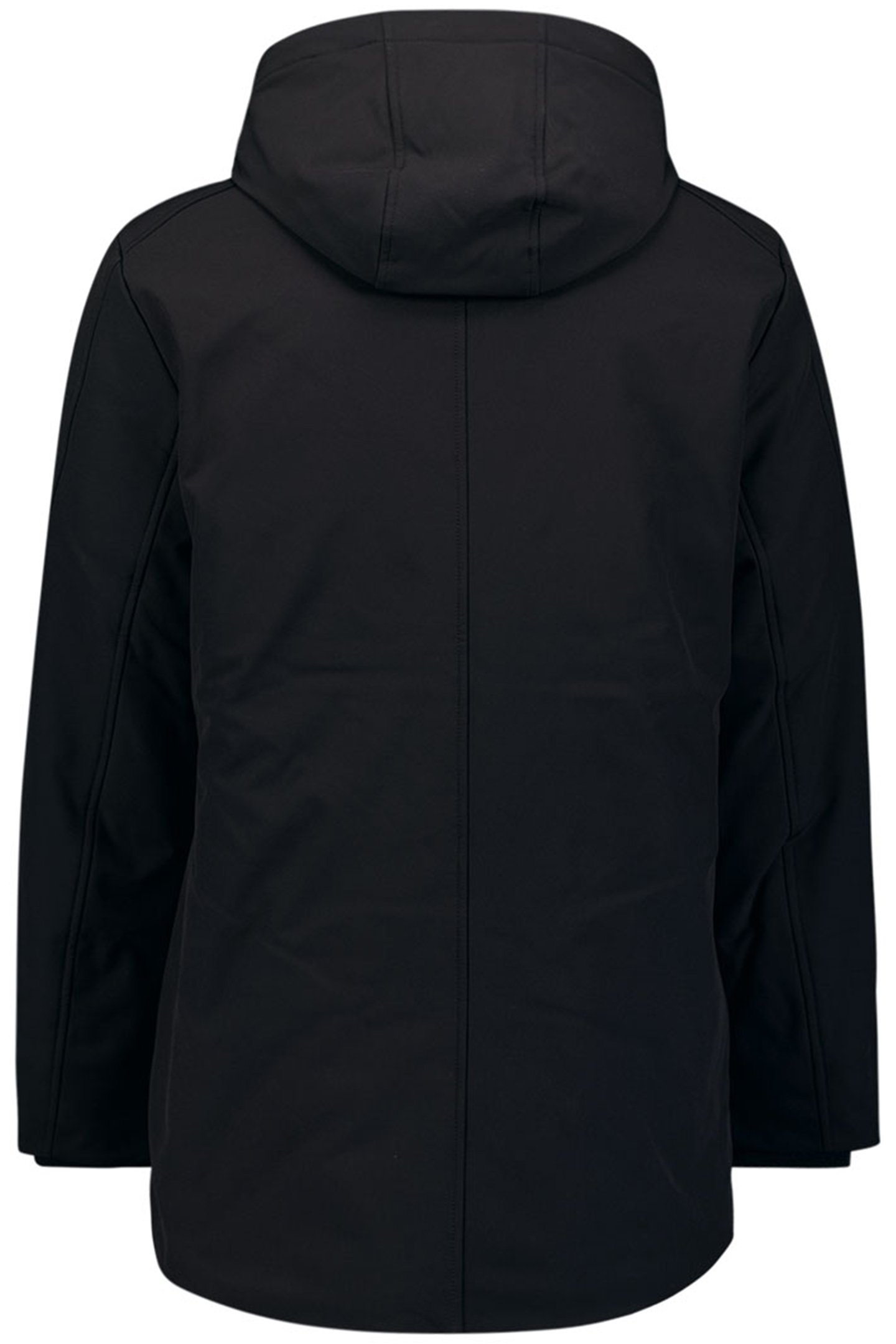 JACKET PARKA HOODED SOFT SHELL BLACK 2