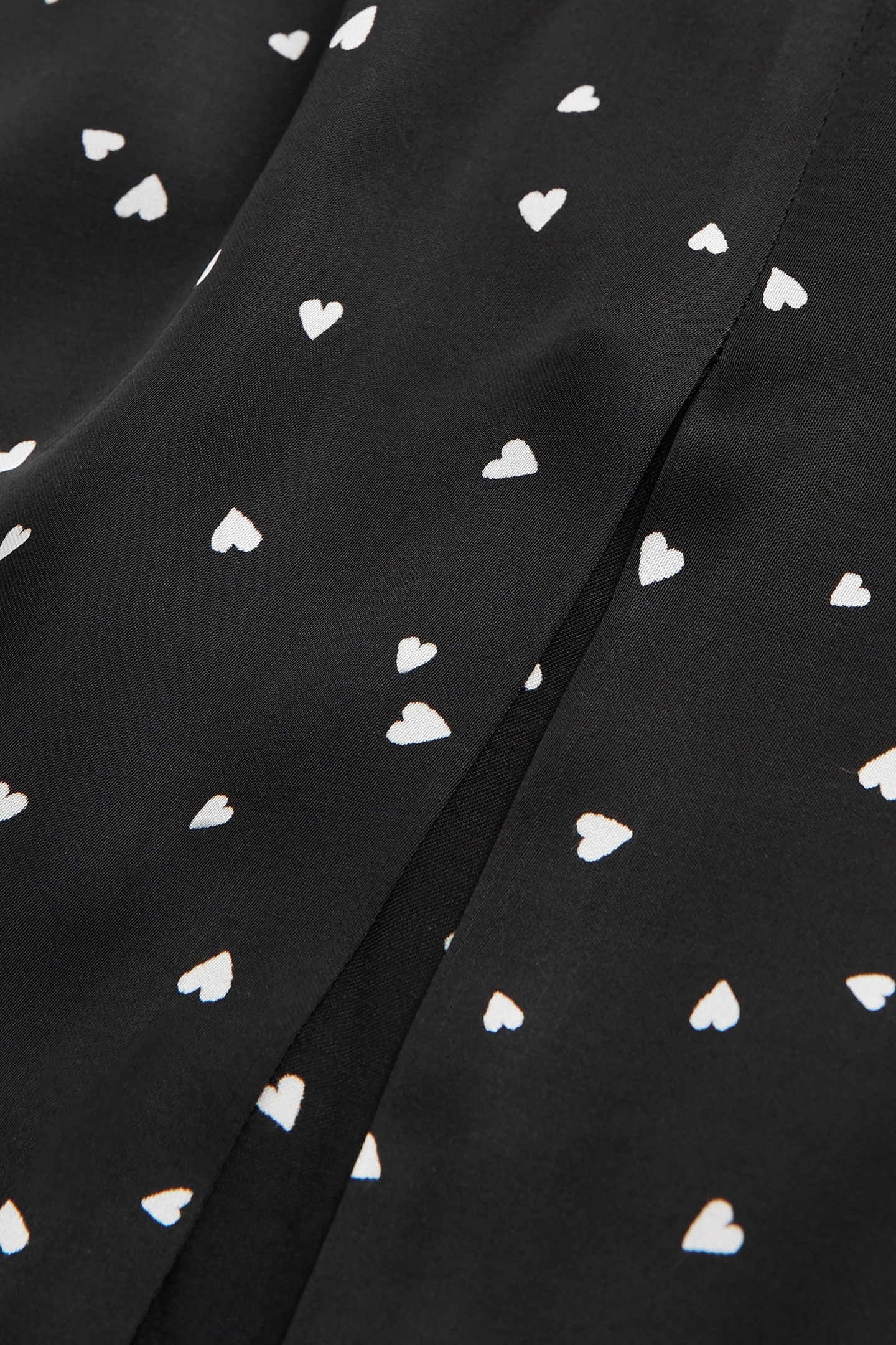 SHORT LITTLE HEARTS BLACK DRESS BLACK 7