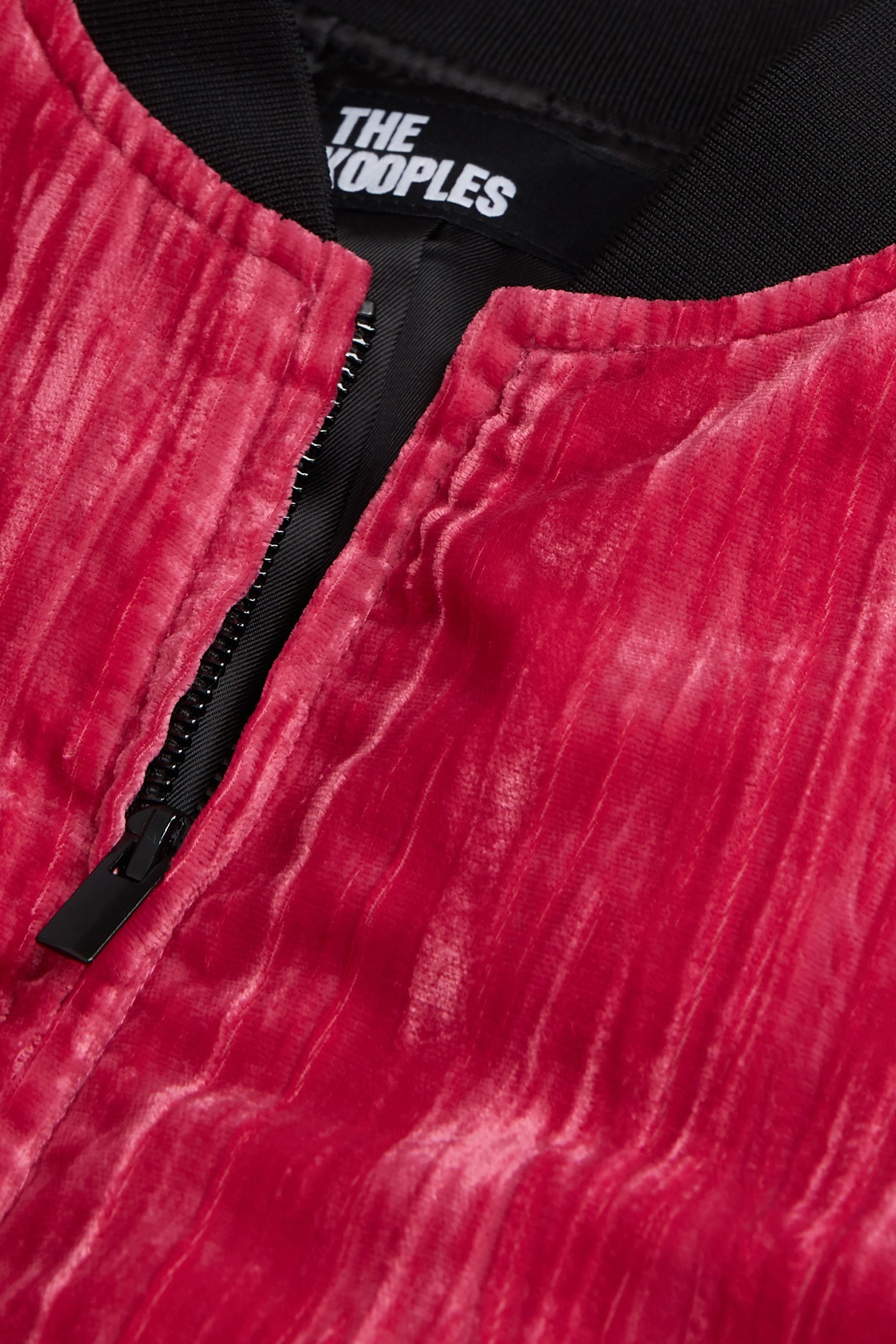 CRINKLE VELVET JACKET PINK 7