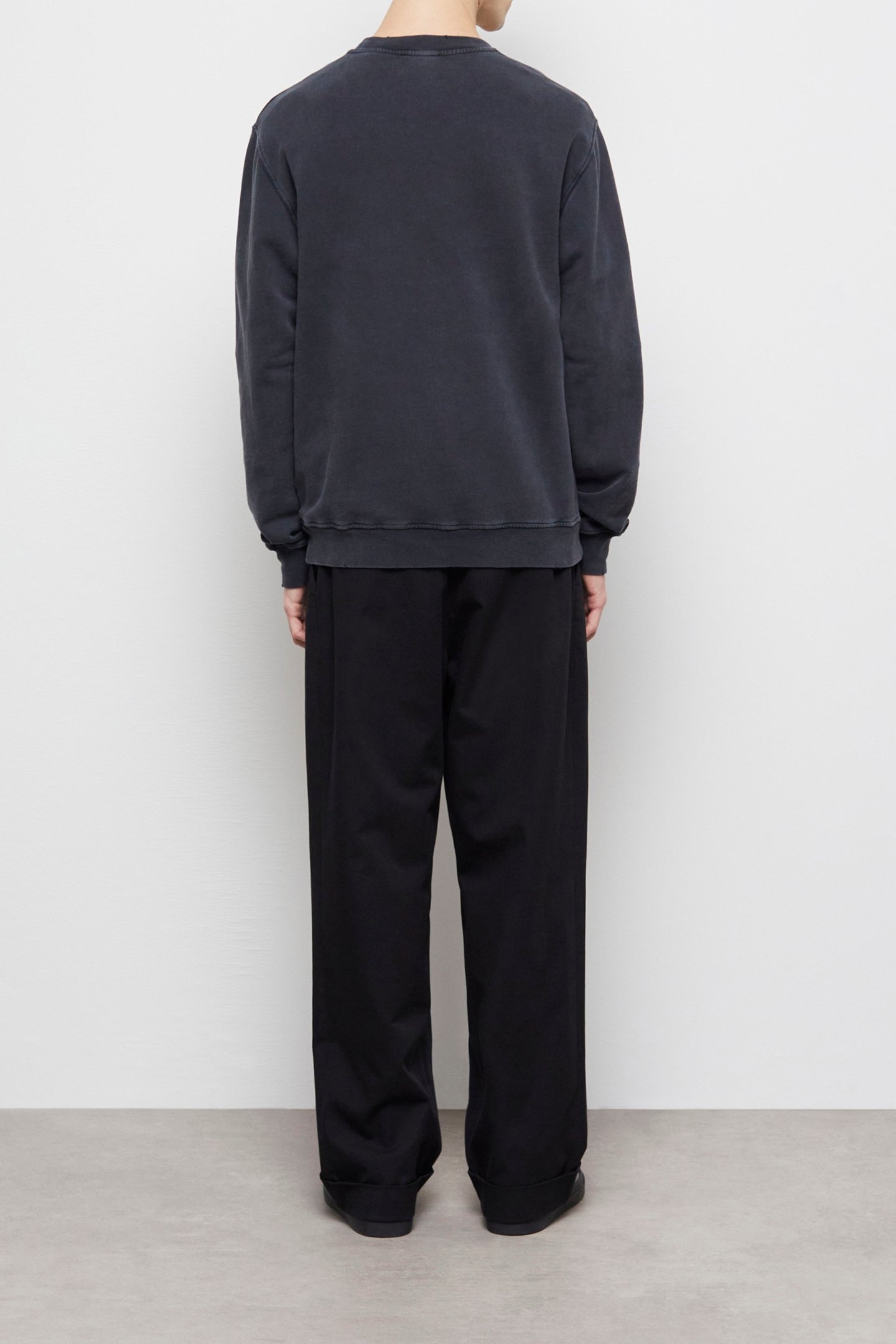 SWEAT WILD SPIRIT PANTHERE BLACK WASHED 3