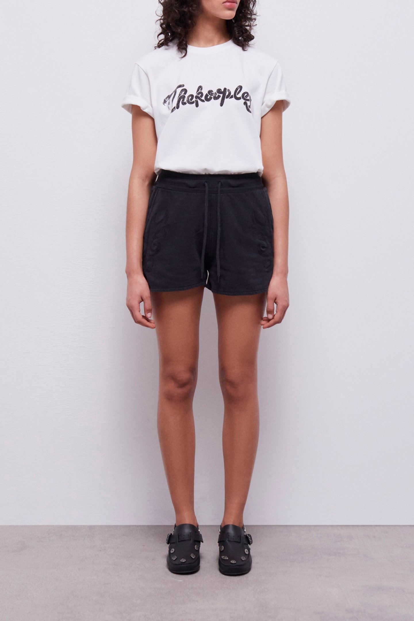 SHORT WESTERN BLACK WASHED 2