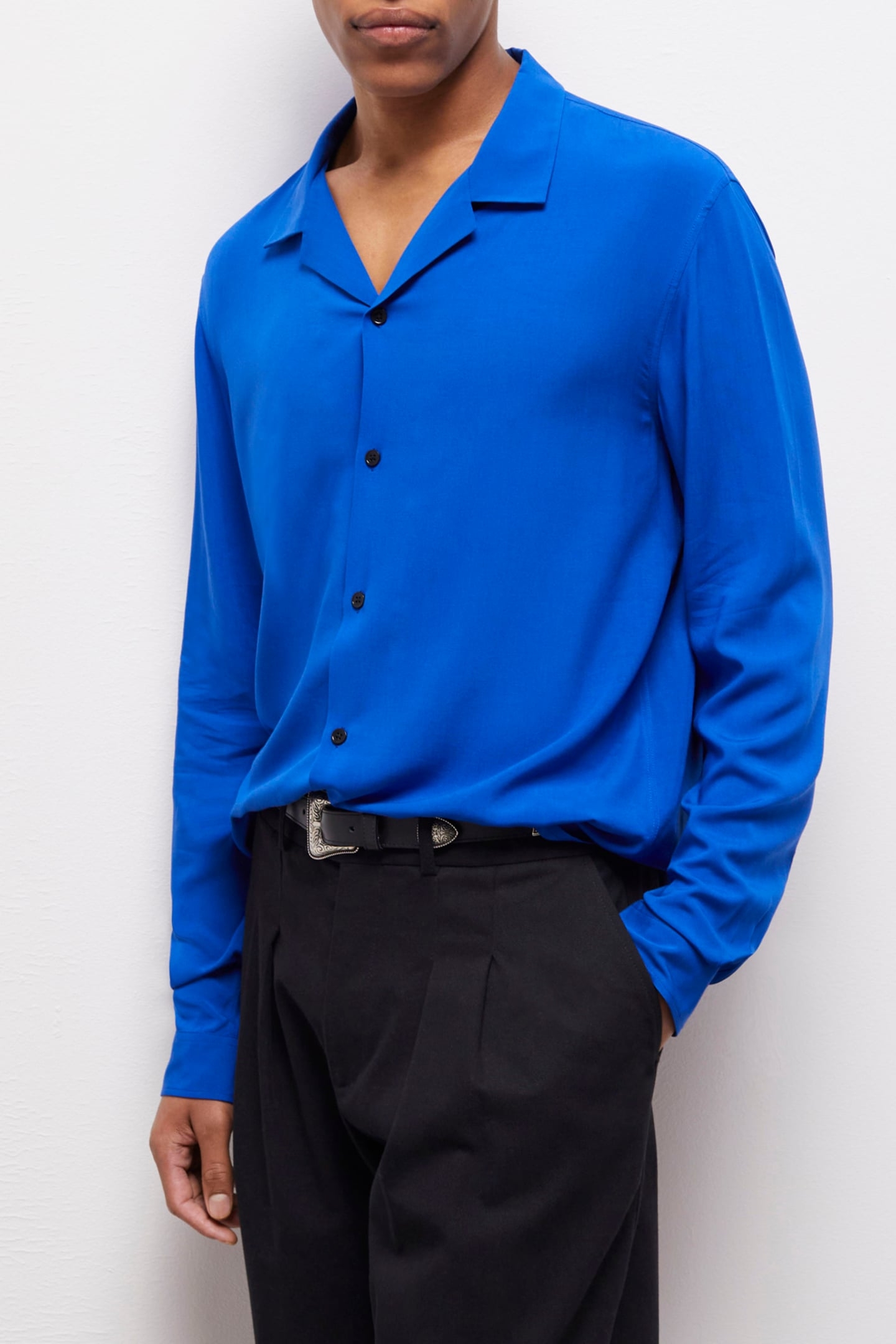 LONG SLEEVE SHIRT BLUE 1