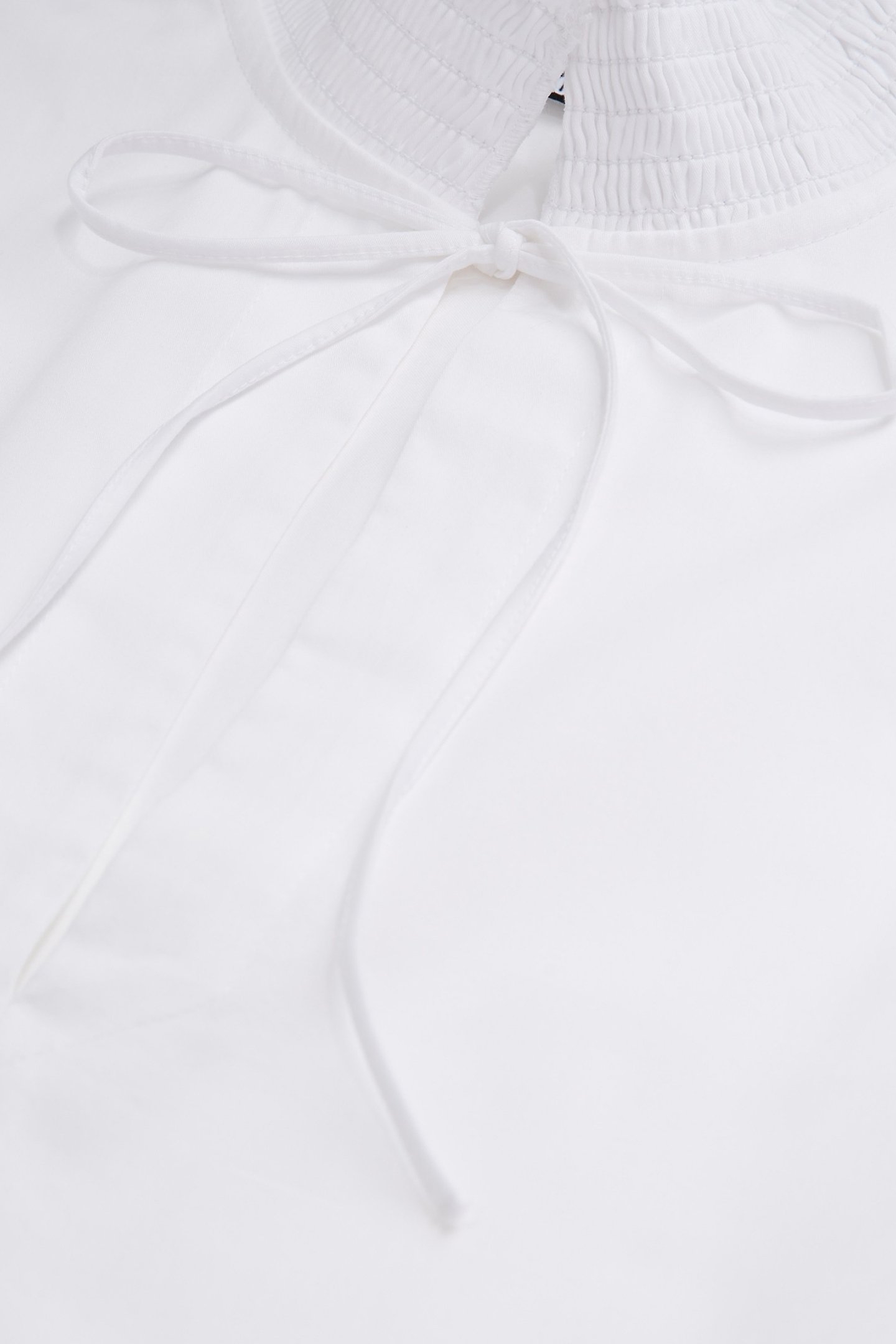 LONG DRESS PLACED ENGLISH EMBROIDERY WHITE 2