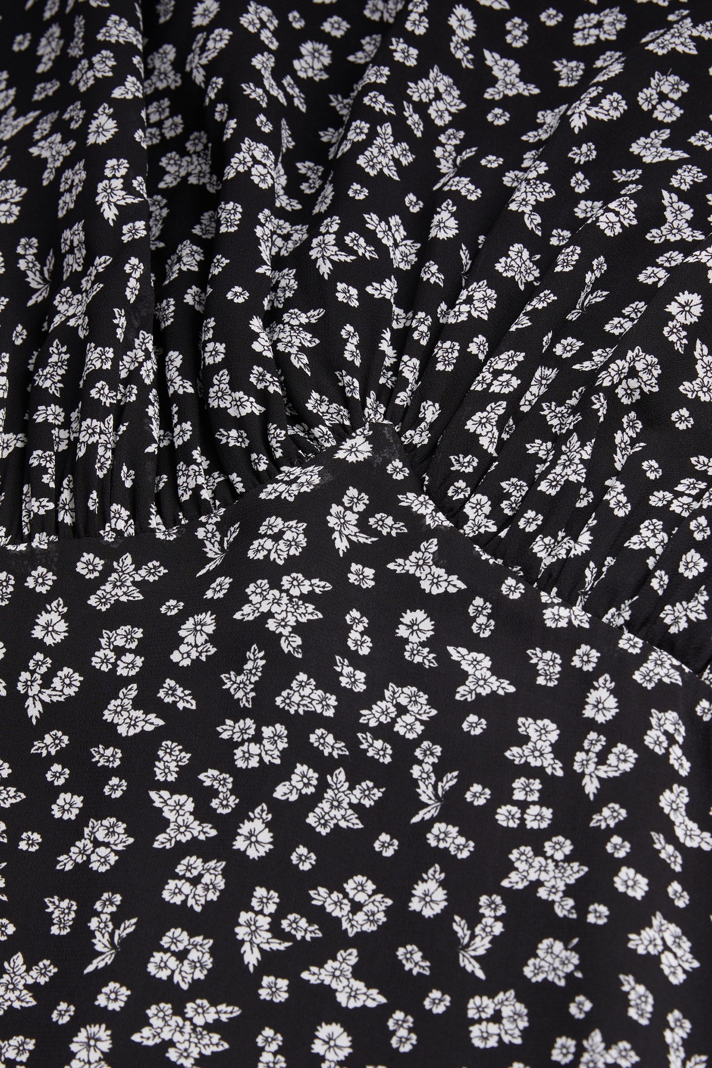 SHORT DRESS WITH LONG SLEEVES BLACK-ECRU 7