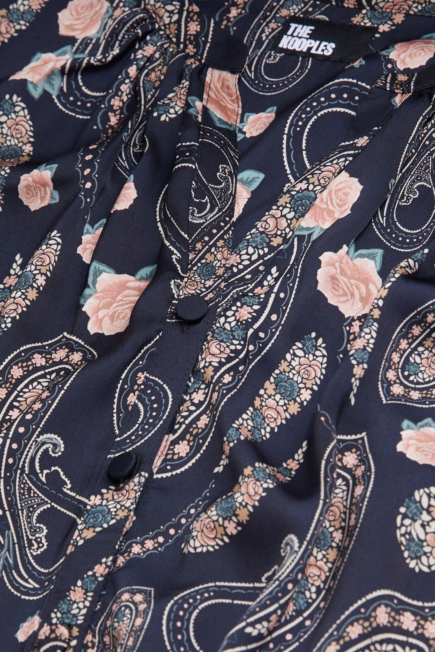 LONG DRESS WITH LONG SLEEVES BLACK/PINK 7