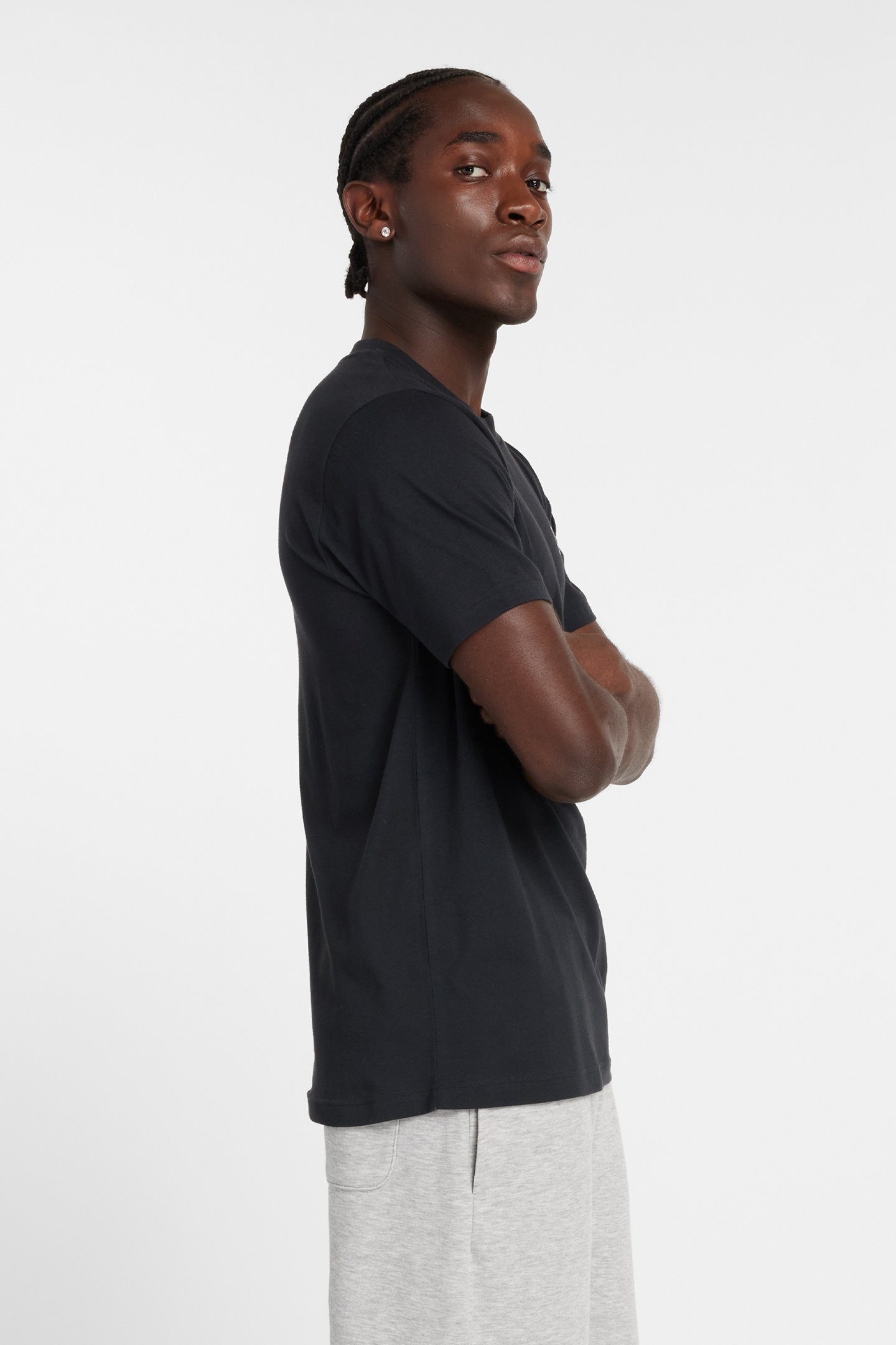 SPORT GRAPHIC BRAND T-SHIRT BLACK 5