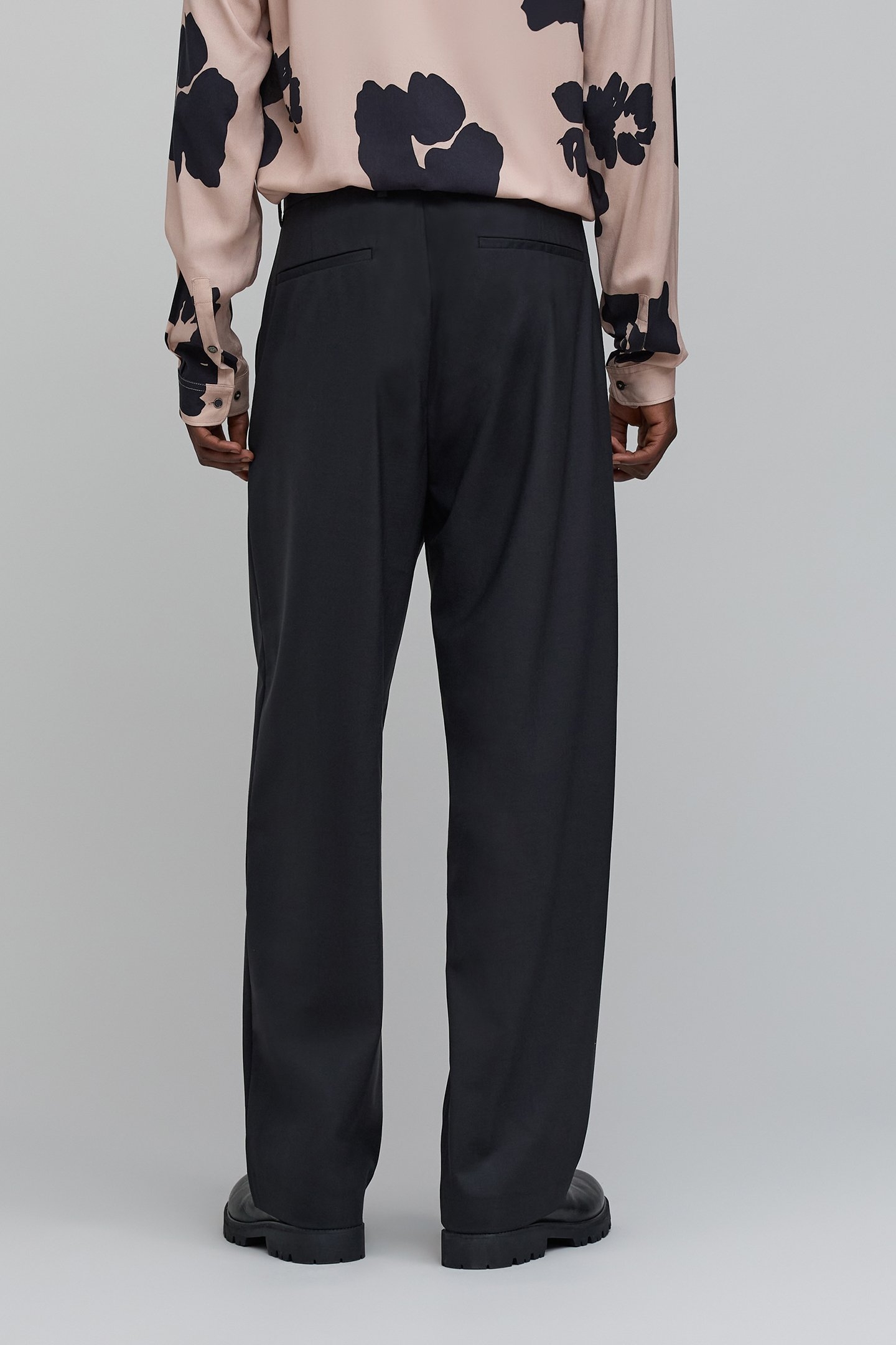 PURE EDITION-BLACK SUIT TROUSERS 2