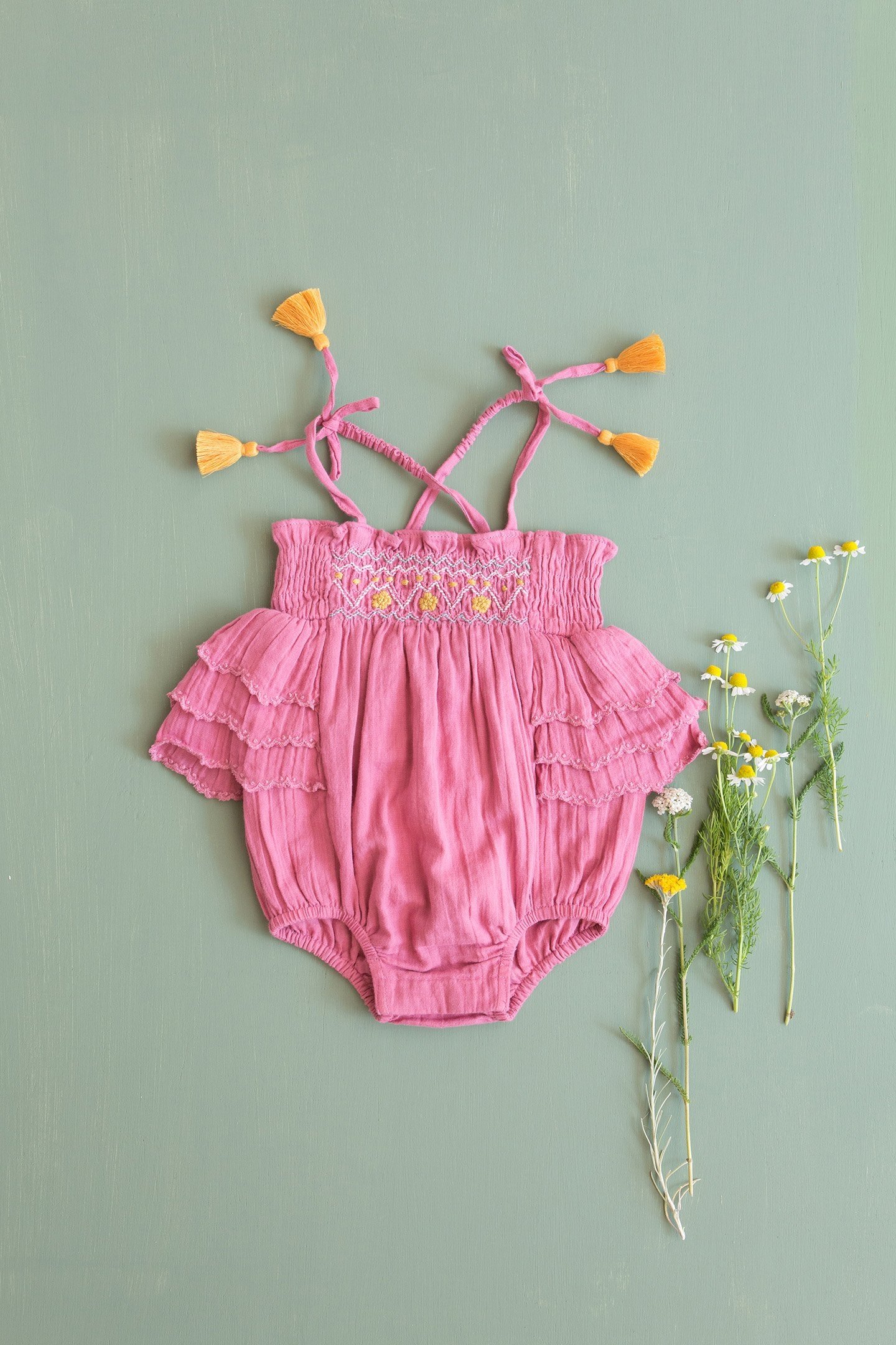 ROMPERS EMMALINE RASPBERRY 4