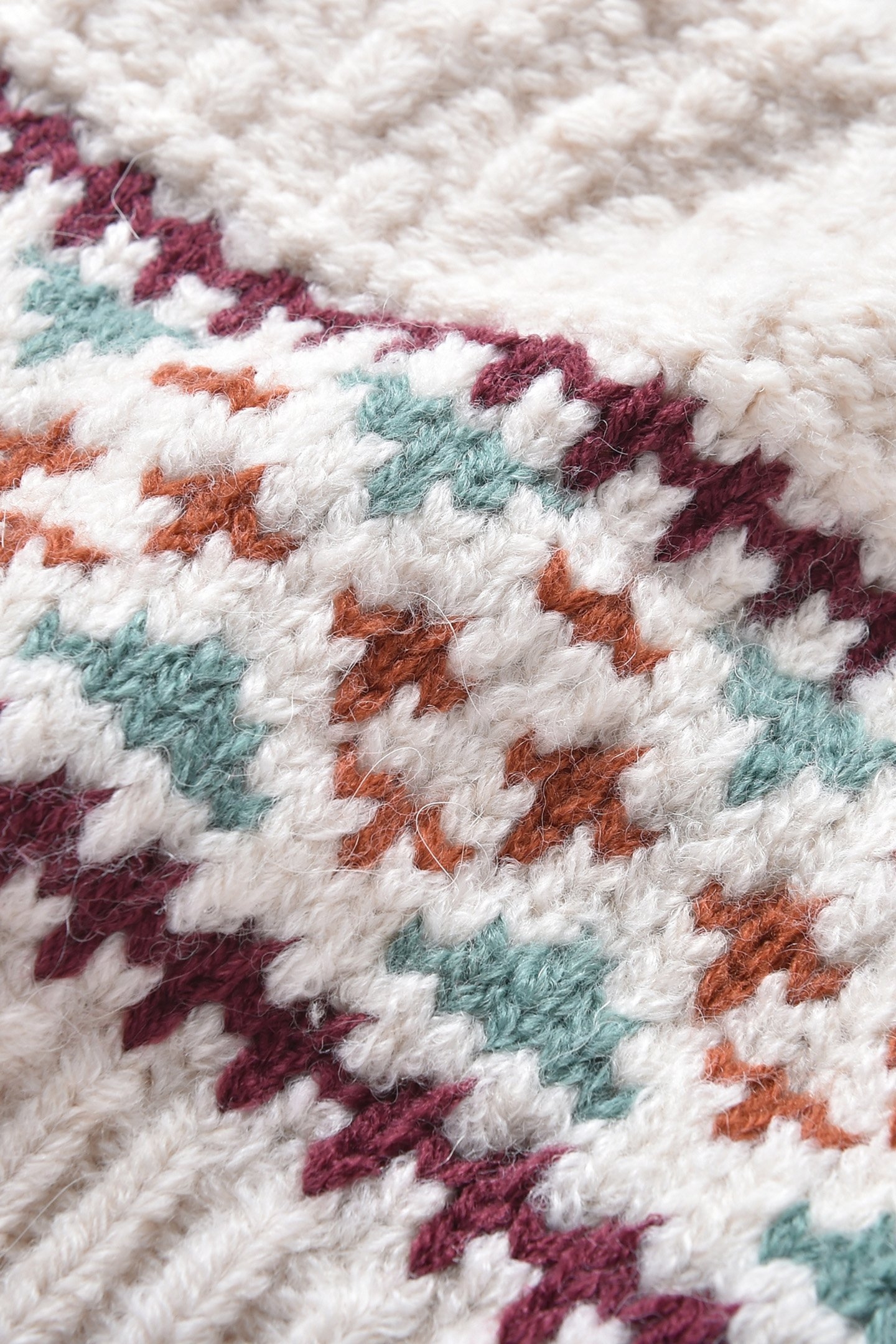 BEANIE MICHEL CREAM 8