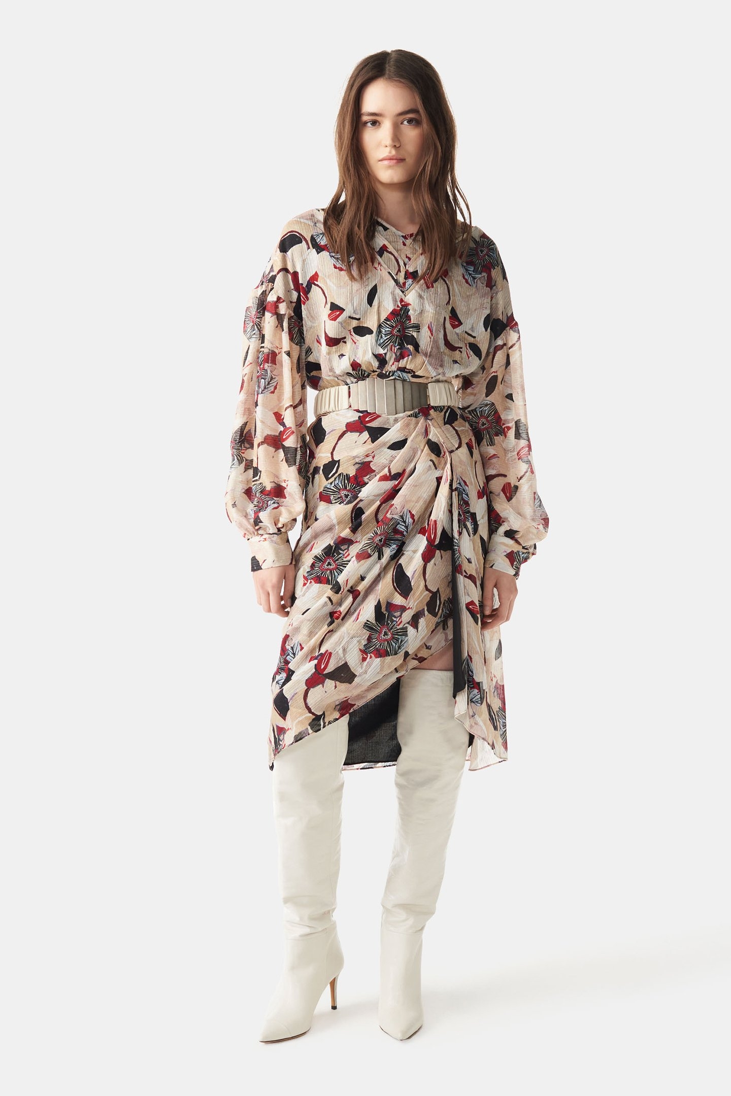 DUNNA TOP BEIGE MULTICO 1