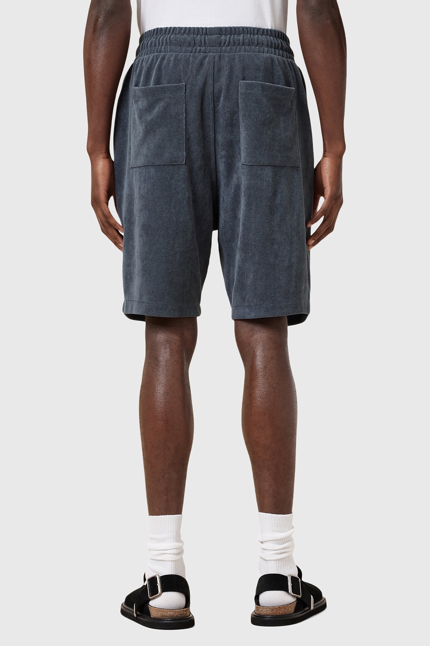 FELIX SWEATSHORT PITCHED BLUE 2