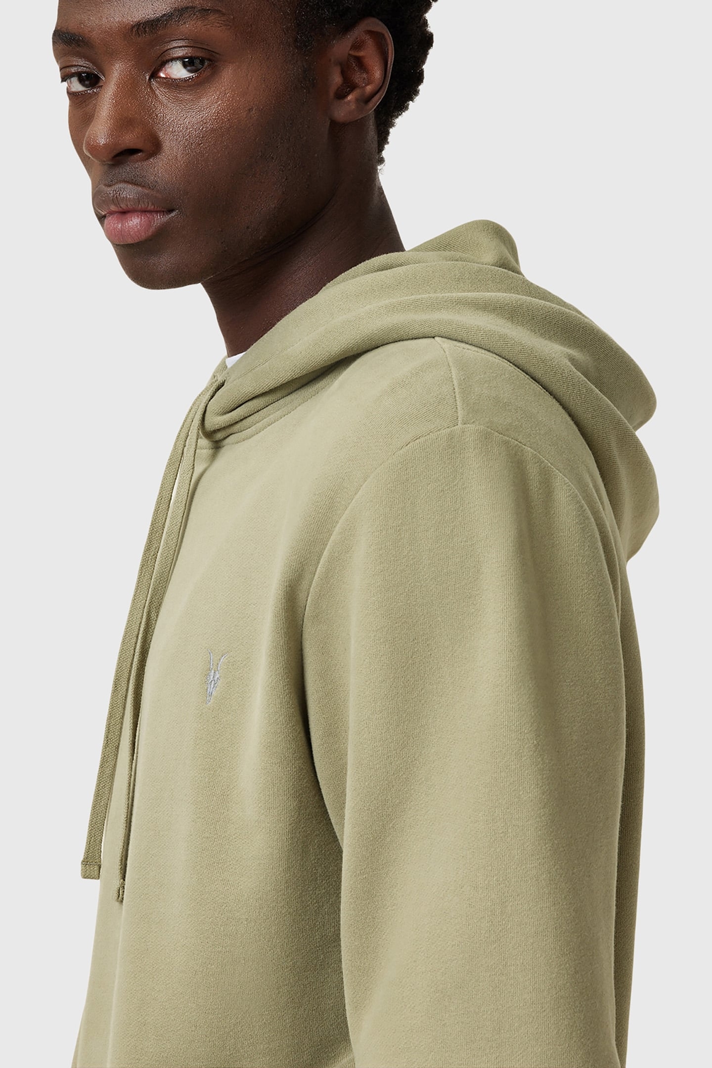 RAVEN OTH HOODY LIGHT ASH GREEN 5