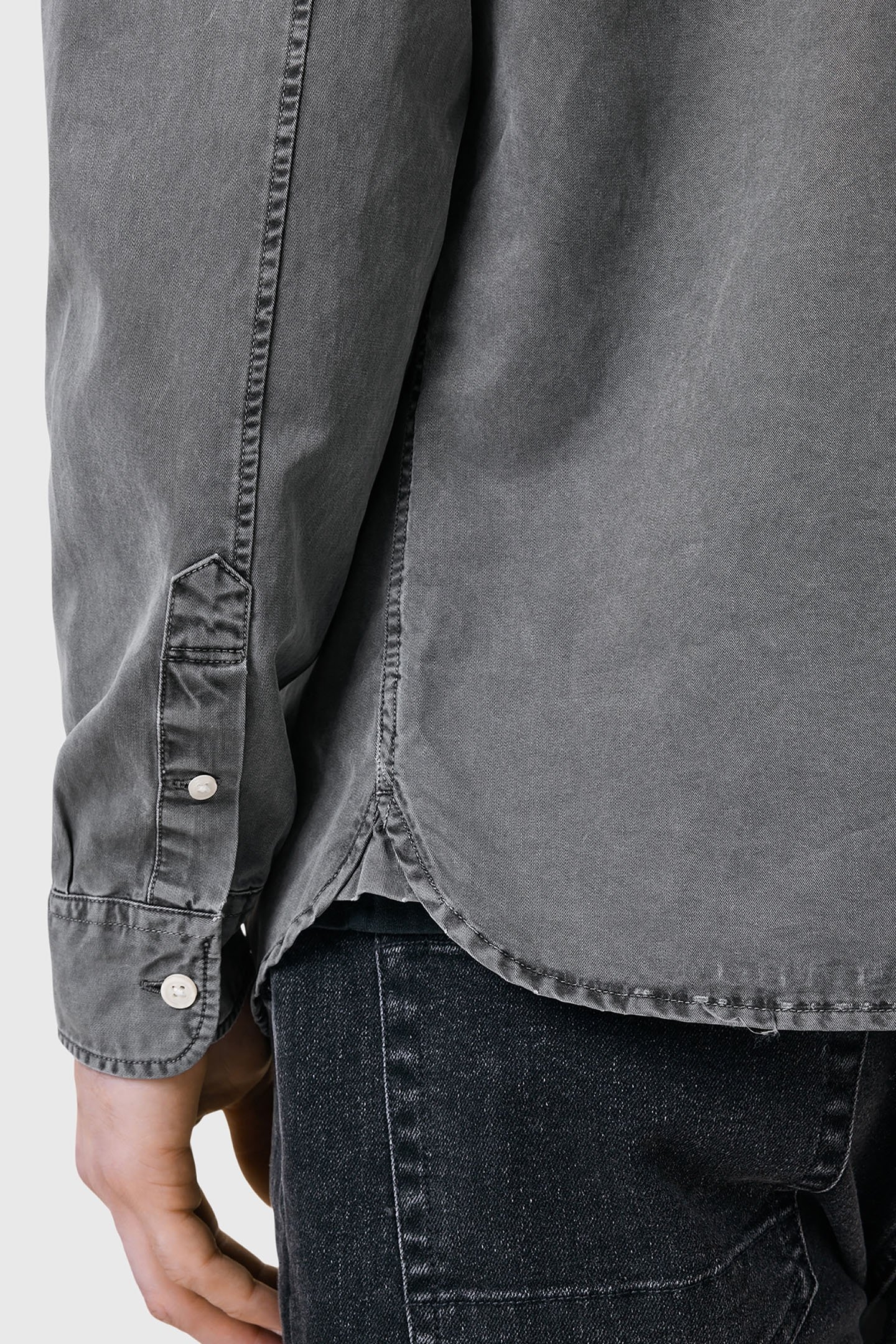 BODHI LS OVERSHIRT PILLAR GREY 7