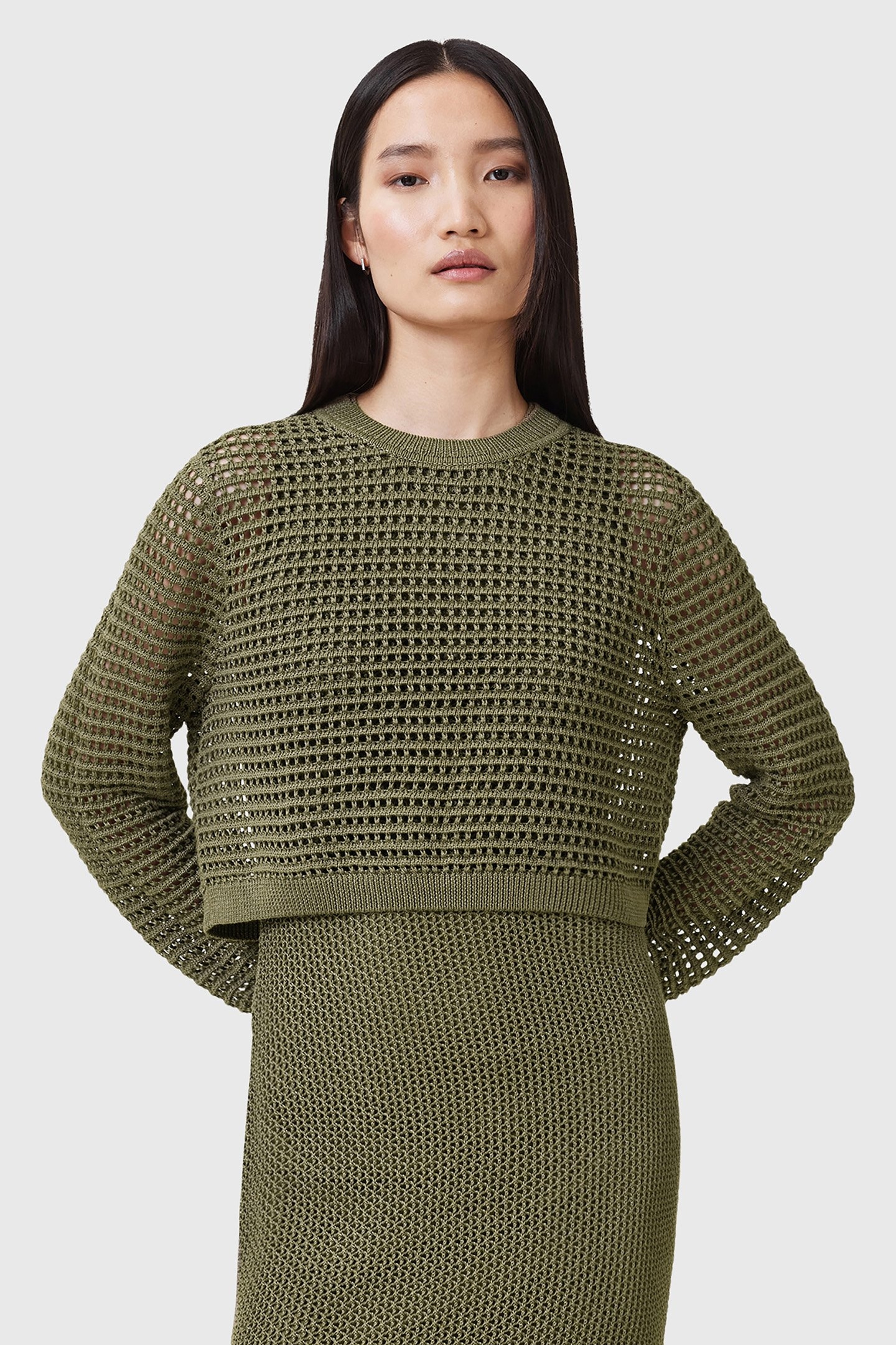 MIRO DRESS FIR GREEN 7