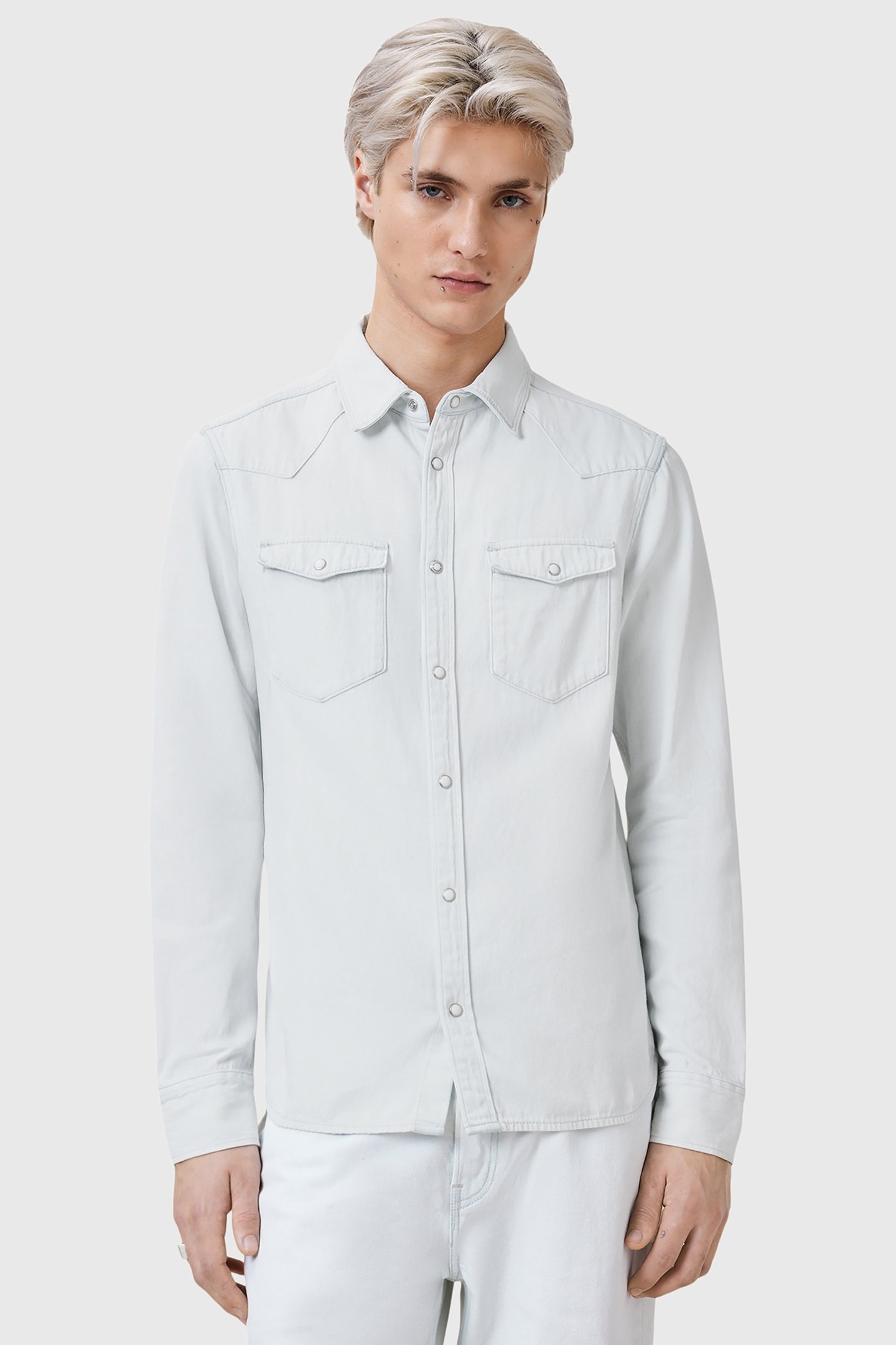 MACGOWAN SHIRT BLEACH WHITE 1