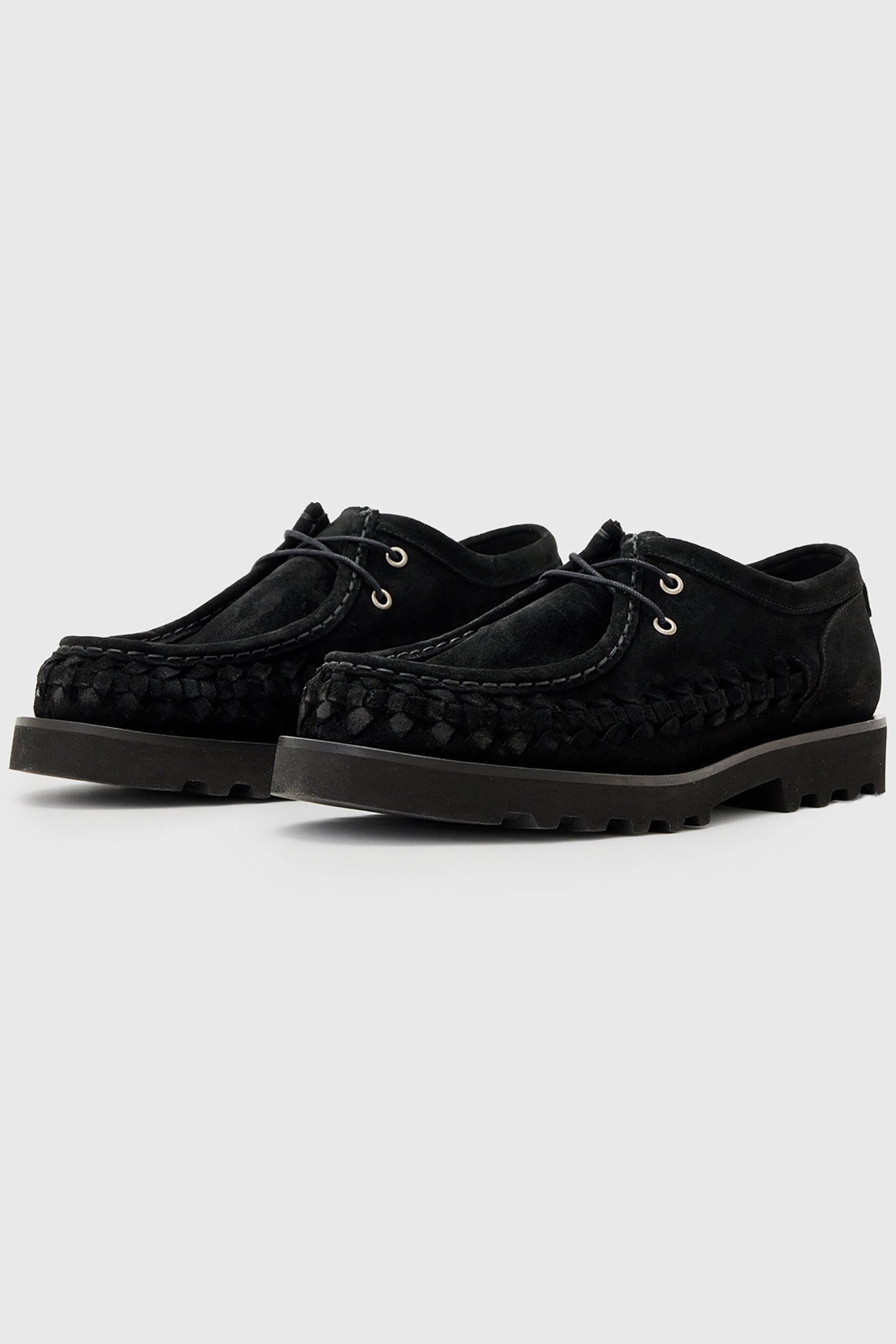 SKIFF WOVEN SHOE BLACK 4