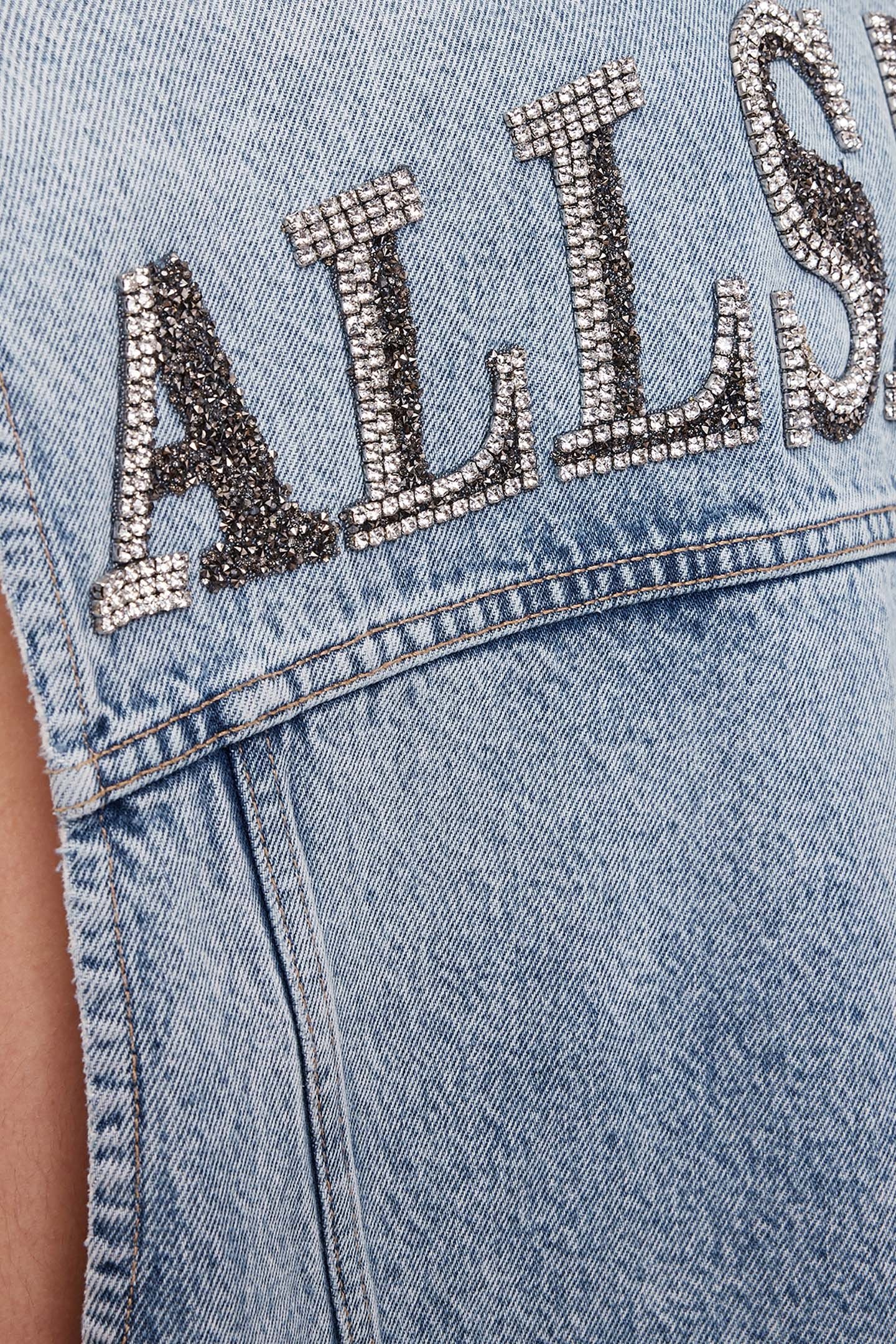 LAURA EMB SL JACKET LIGHT INDIGO 8