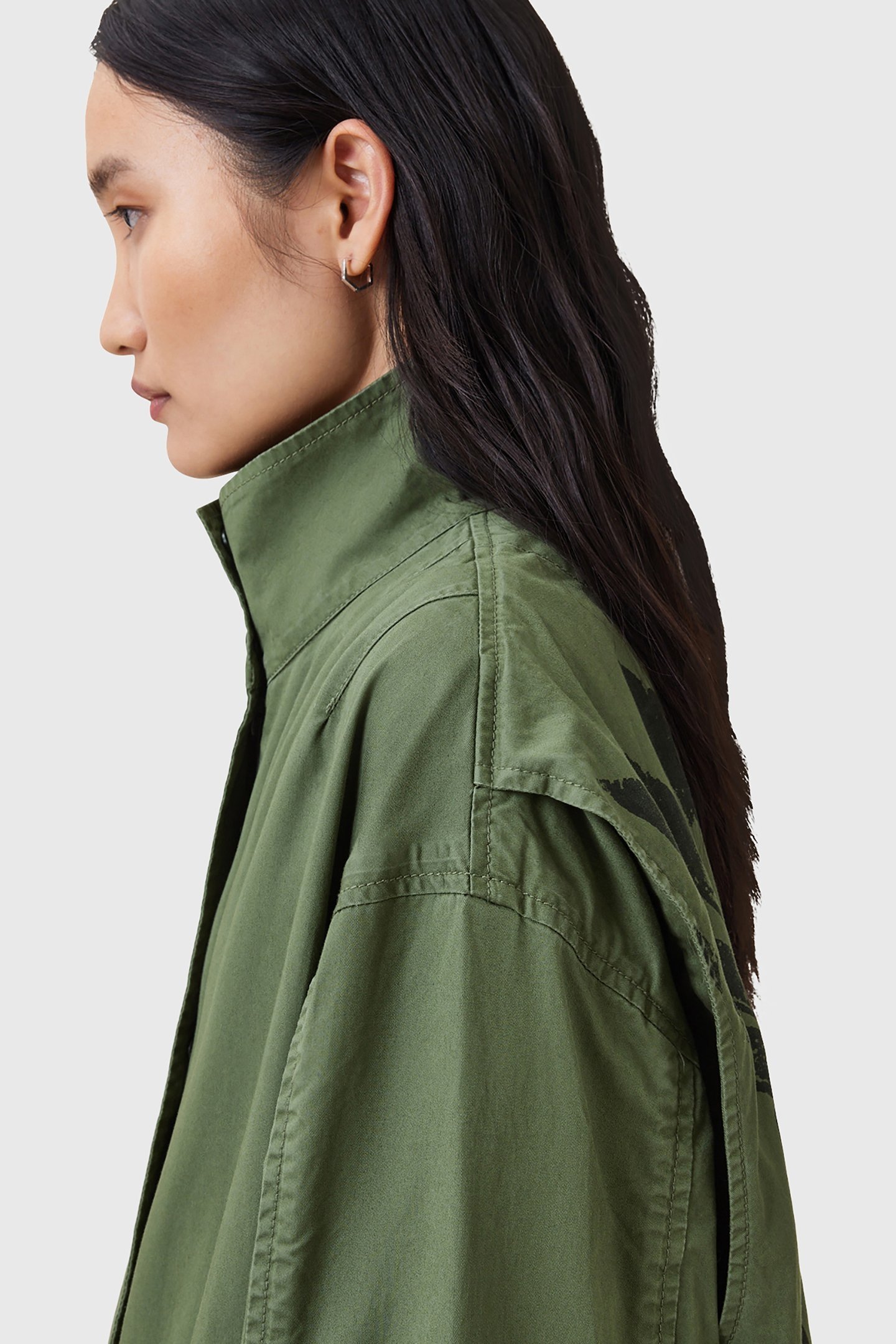 MILLA BIRD PARKA KHAKI GREEN 7