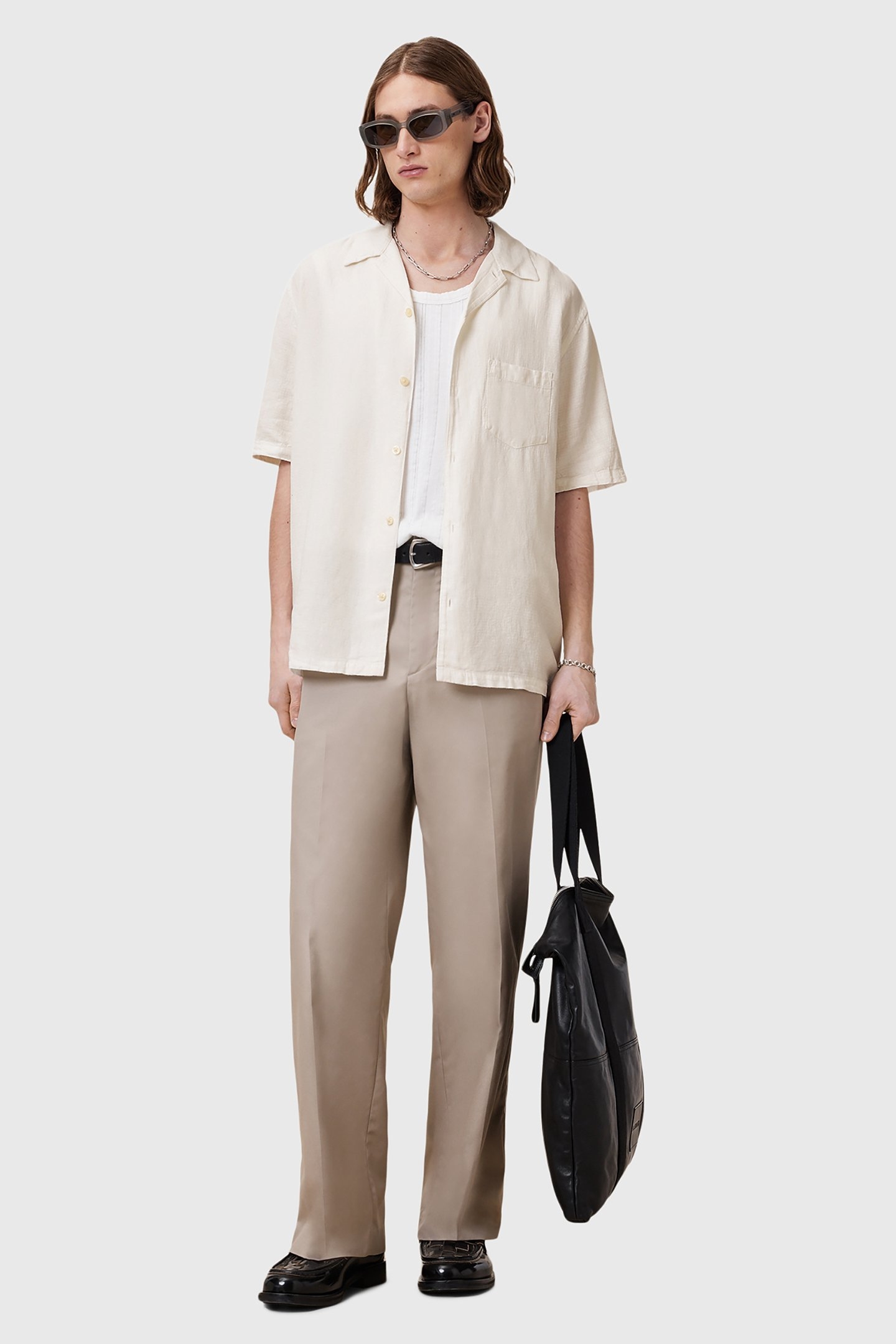 VEDA SS SHIRT OFF WHITE 5