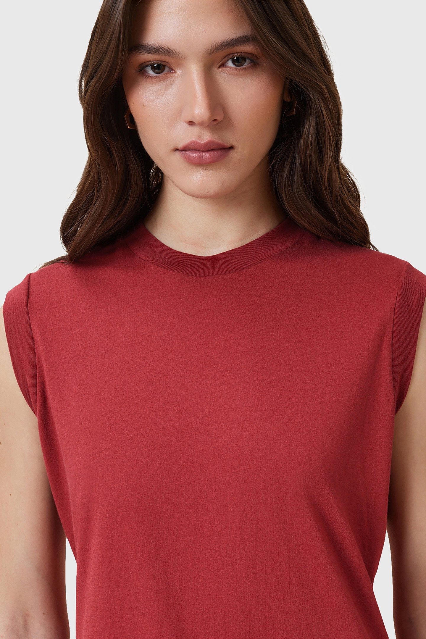 IMOGEN TANK BURNT BRICK RED 6