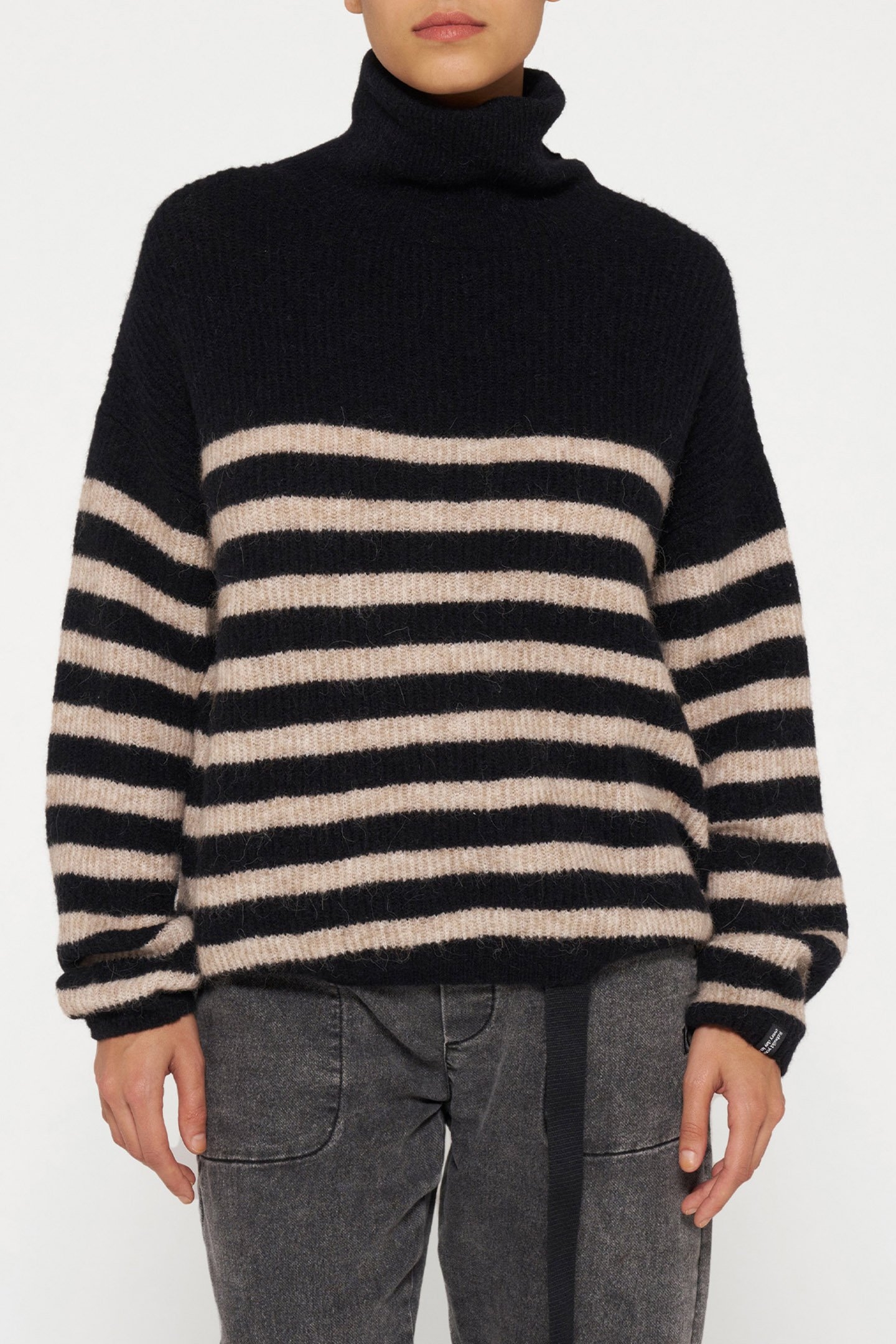 COLL SWEATER KNIT STRIPES 3064 1