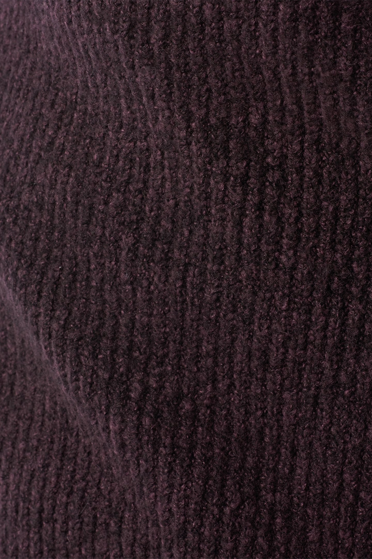 PULLOVER CREWNECK 2 COLOURED SOFT STRETCH AUBERGINE 7