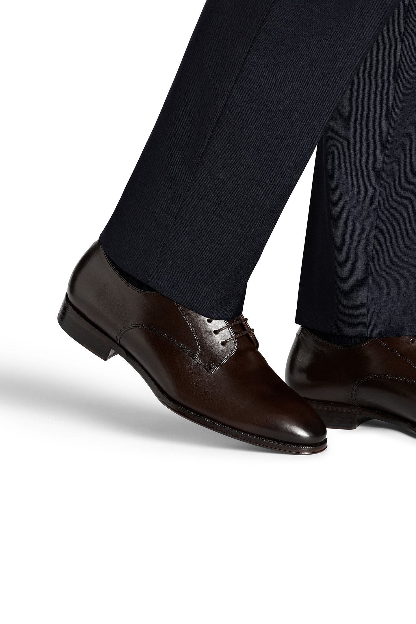 LEATHER-DERBY-BROWN BROWN 3