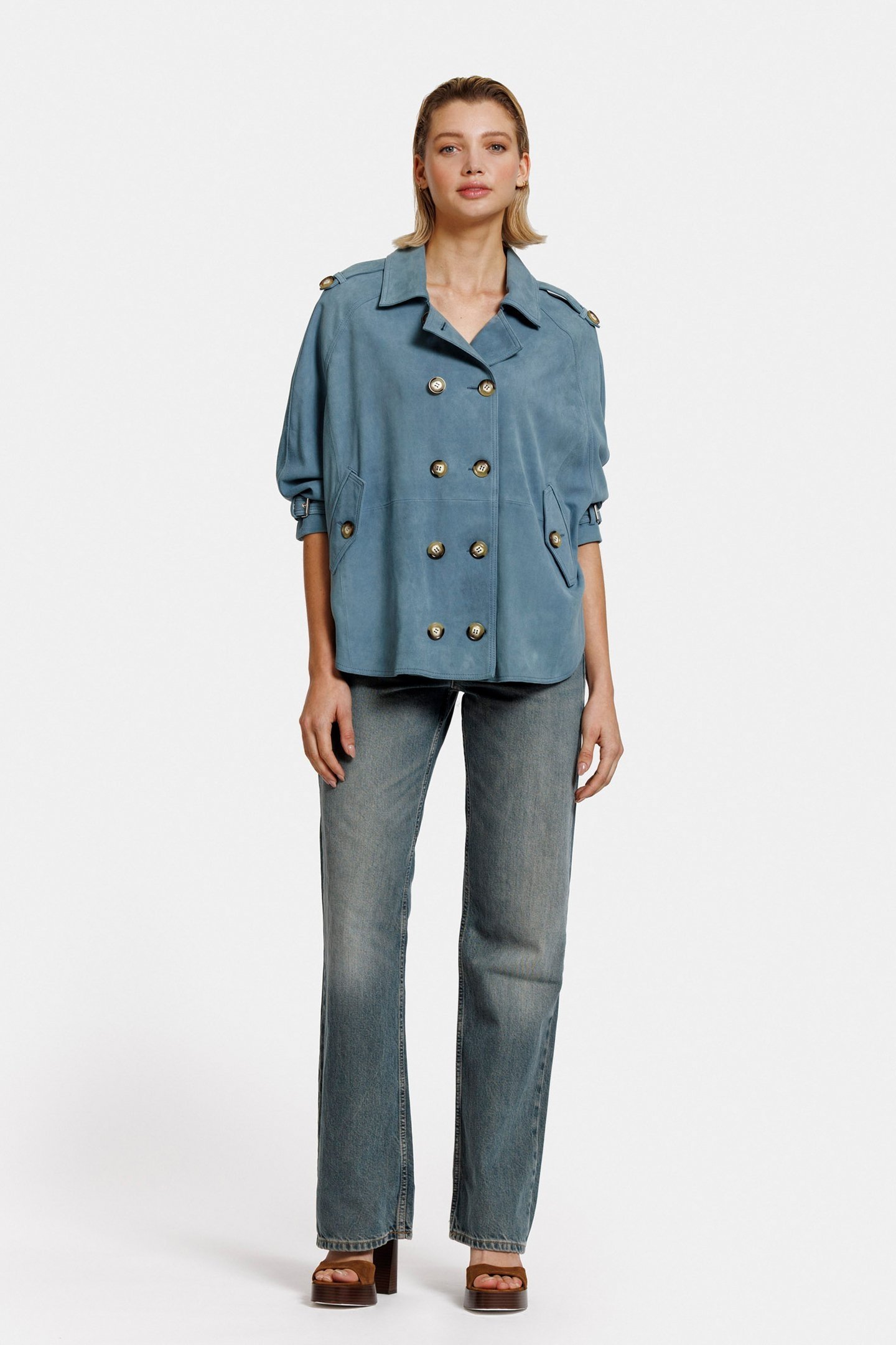 BIBI BLOUSE CAPRI BLUE 1