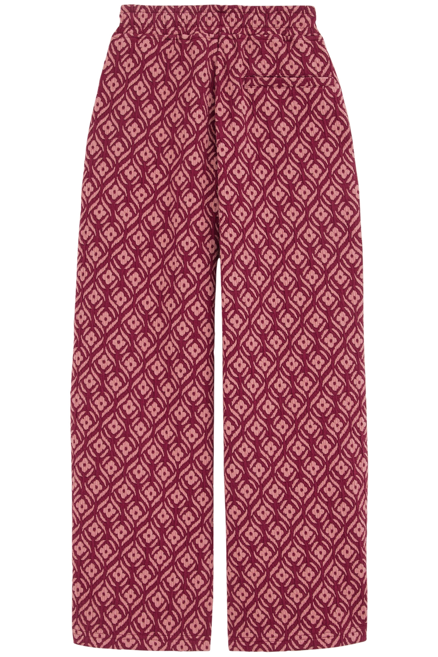 TROUSER BURGUNDY RED 4