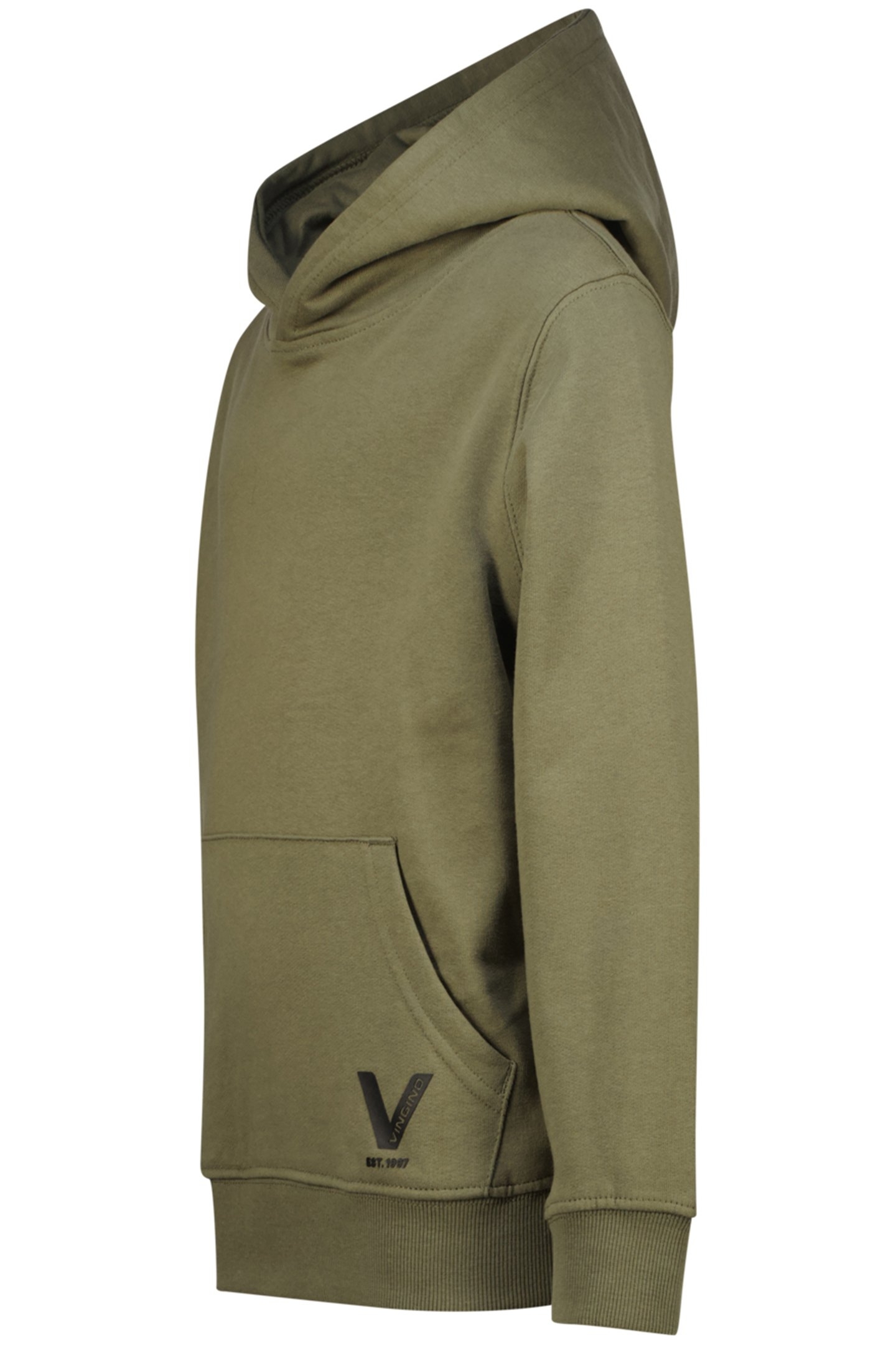 BOYS NATEST SWEATER ARMY GREEN 3