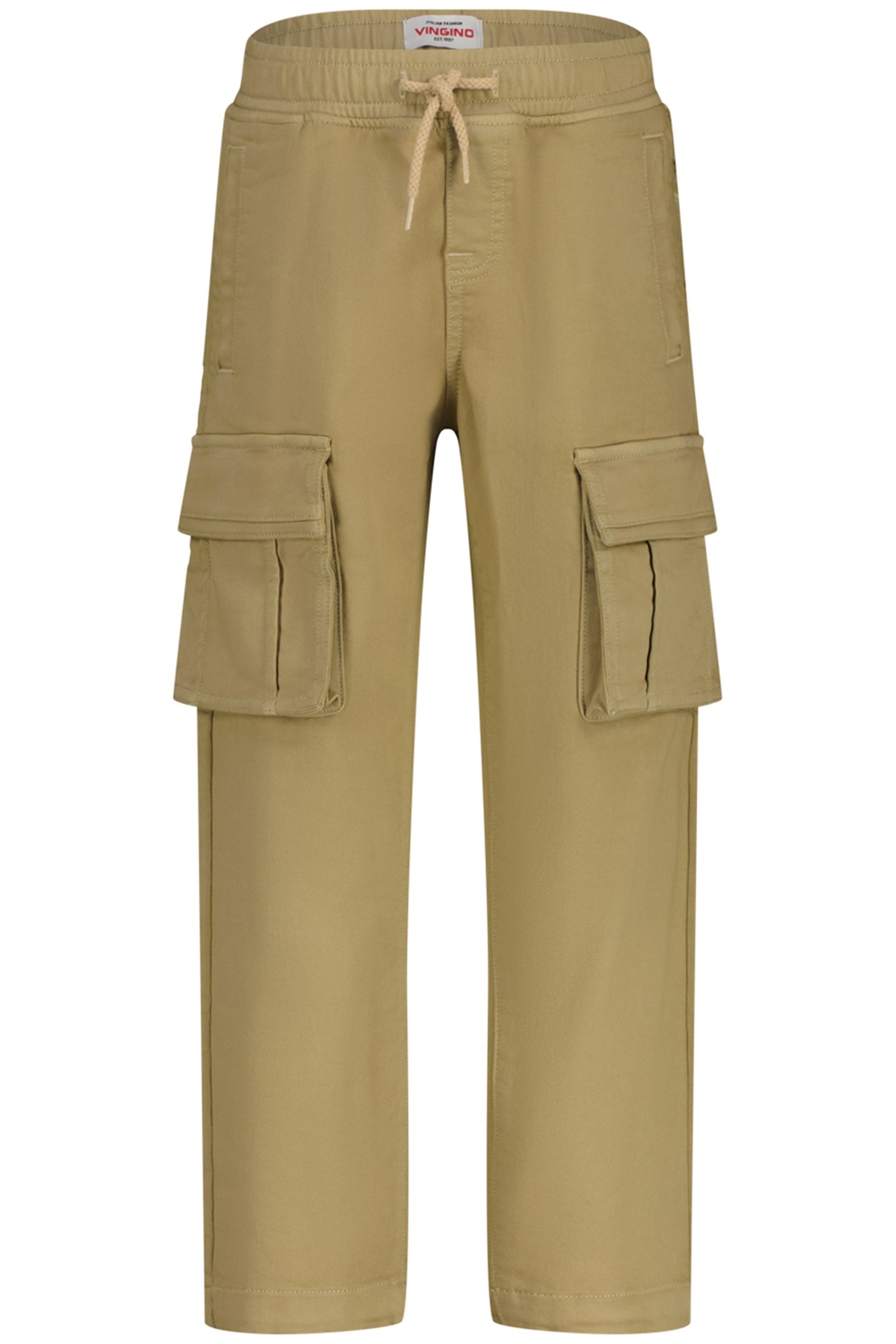 BOYS CLIVE JEANS TWILL SAND 1