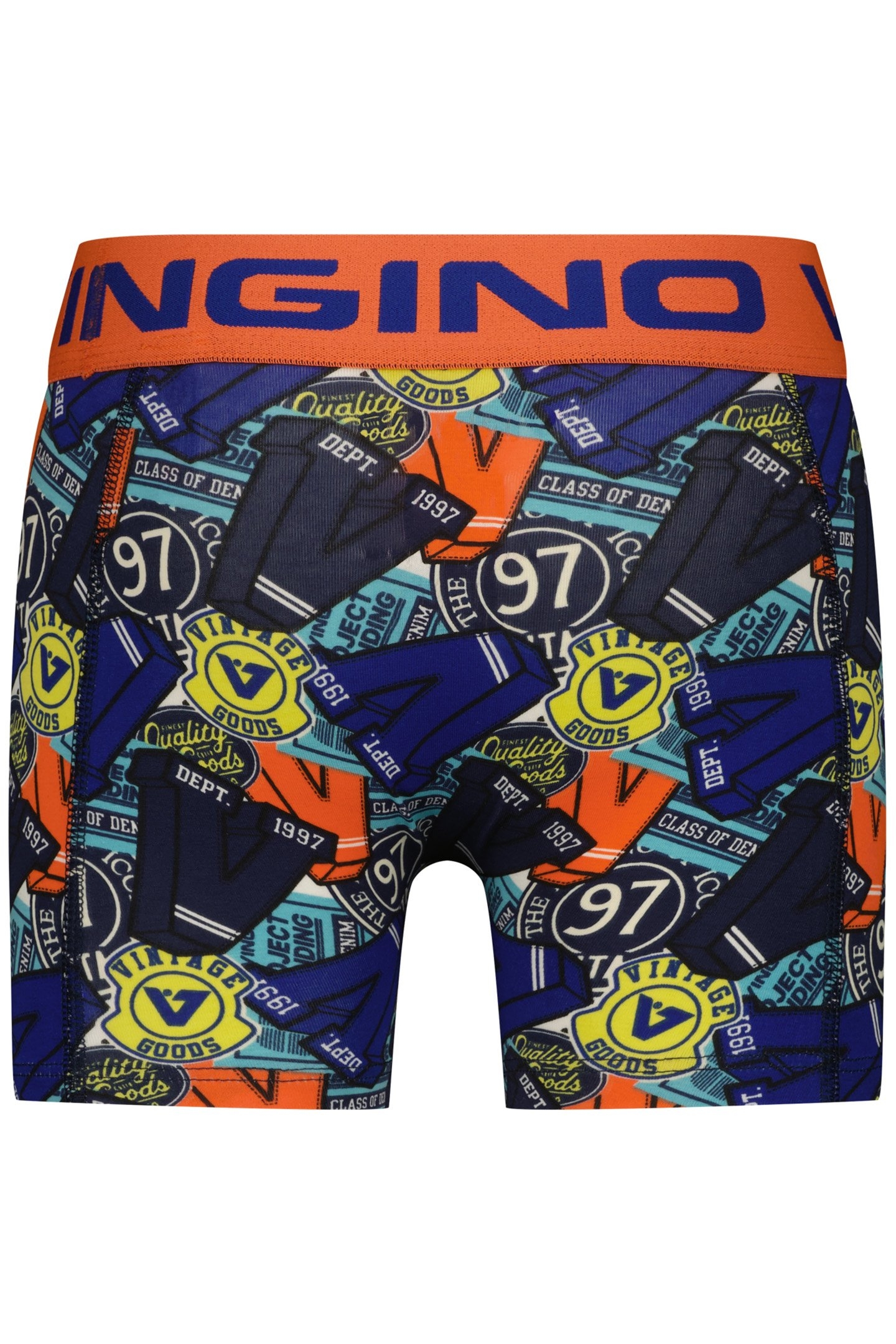 BOYS WO25 BADGE 3-PACK UNDERWEAR & SLEEPWEAR NASTURTIUM 8