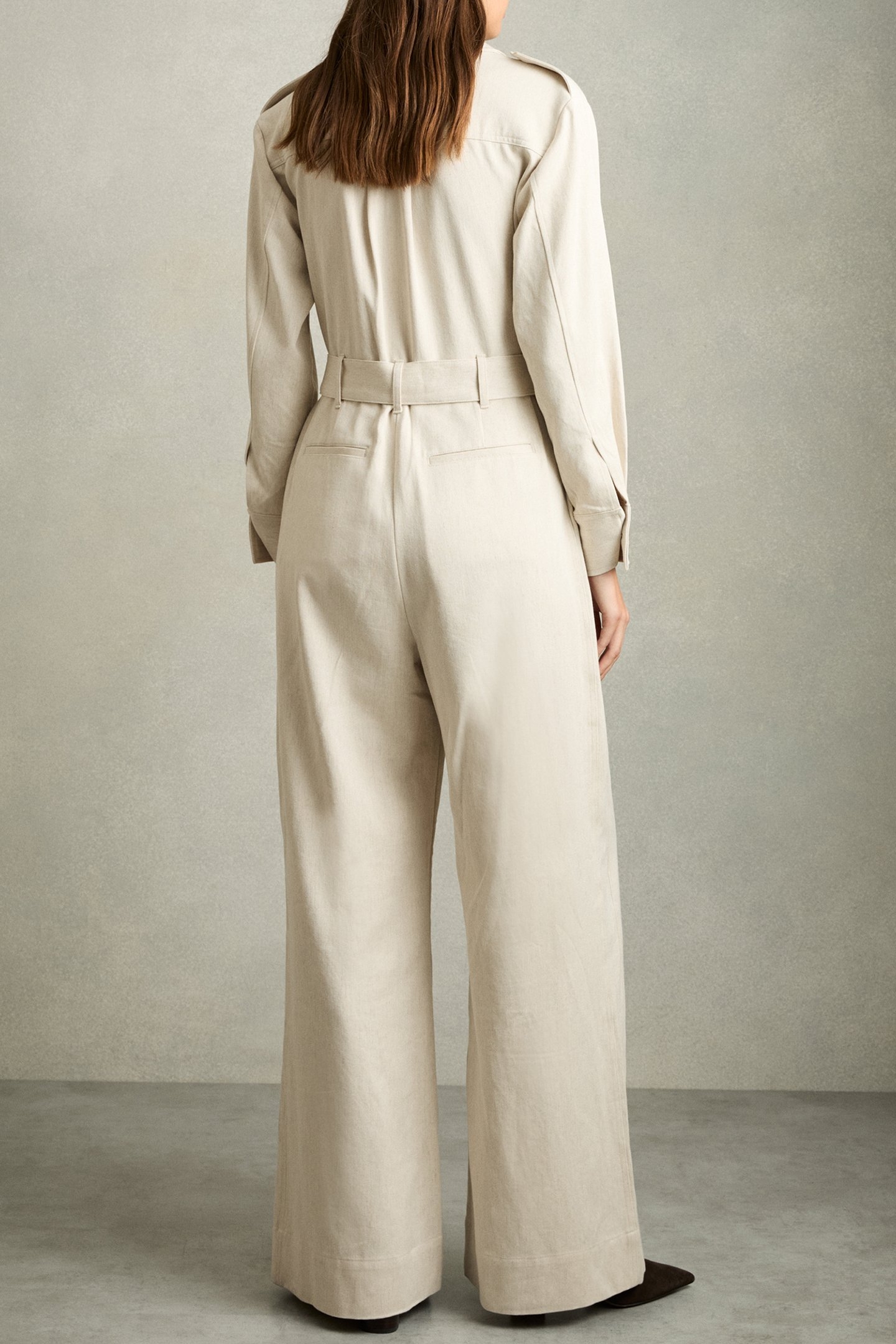 TENCIL UTILITY JUMPSUIT CREAM 2
