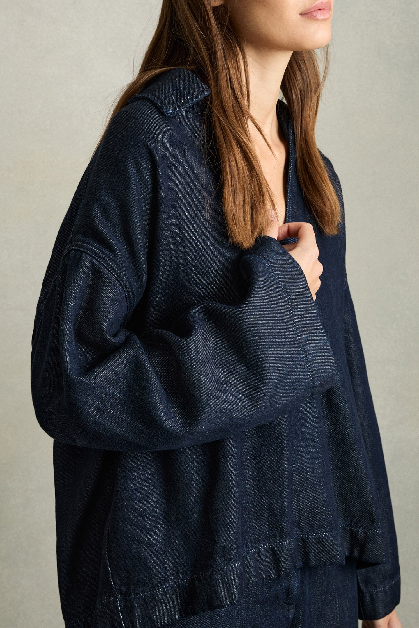 DENIM OVERSHIRT INDIGO 4